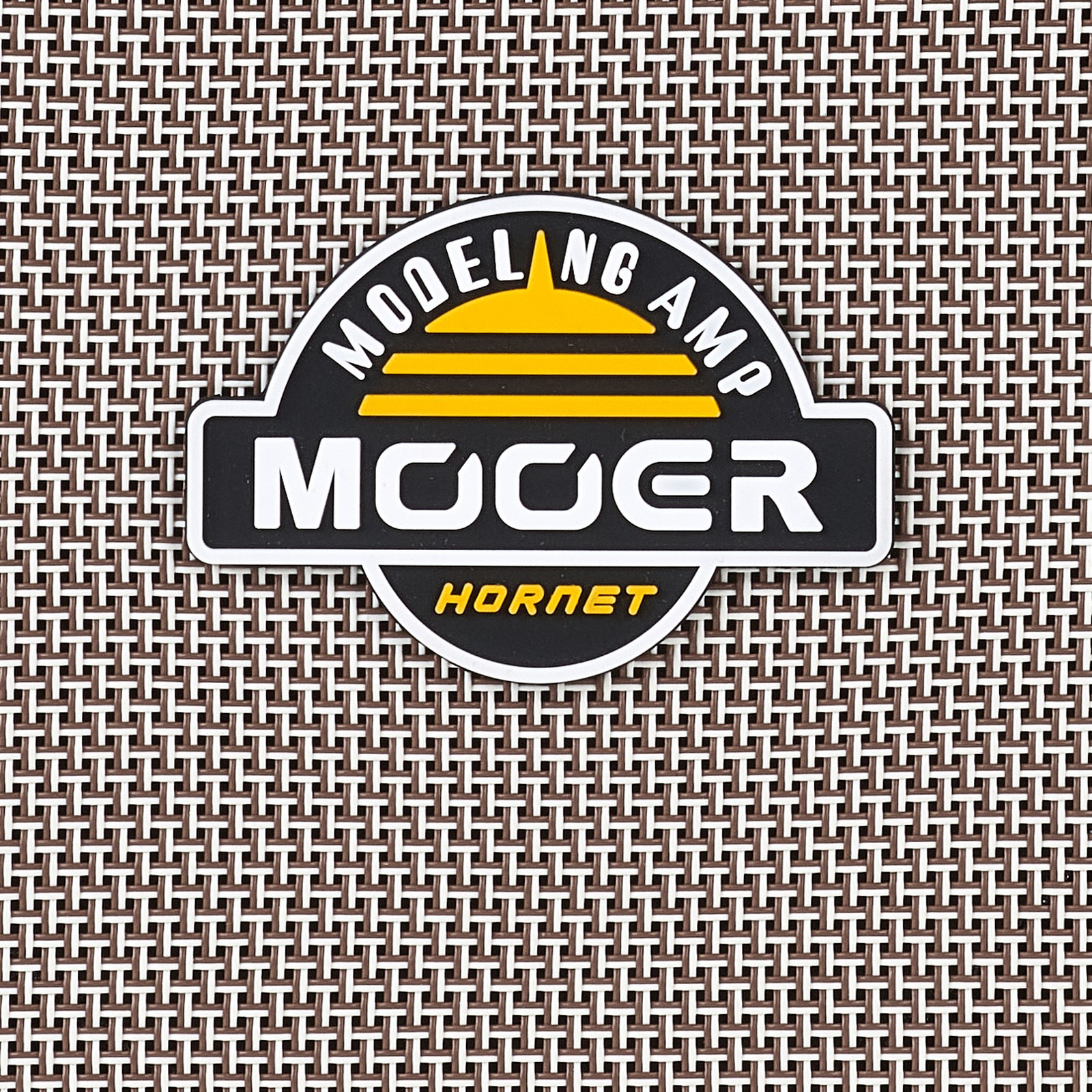 Grille en façade du Hornet White 30W Modeling Amp de Mooer
