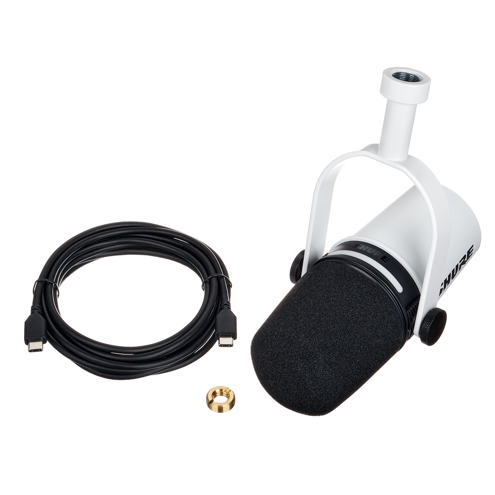 Shure MV7 Plus White