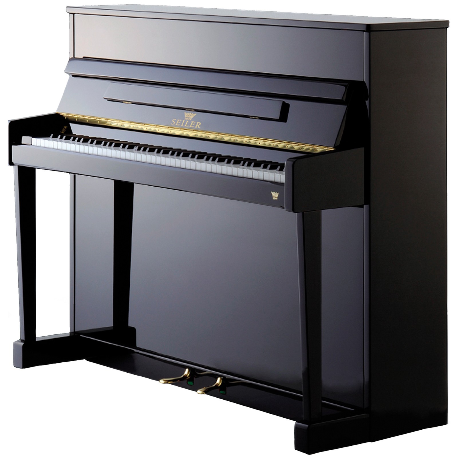 Seiler 122 Ritmo, black polished