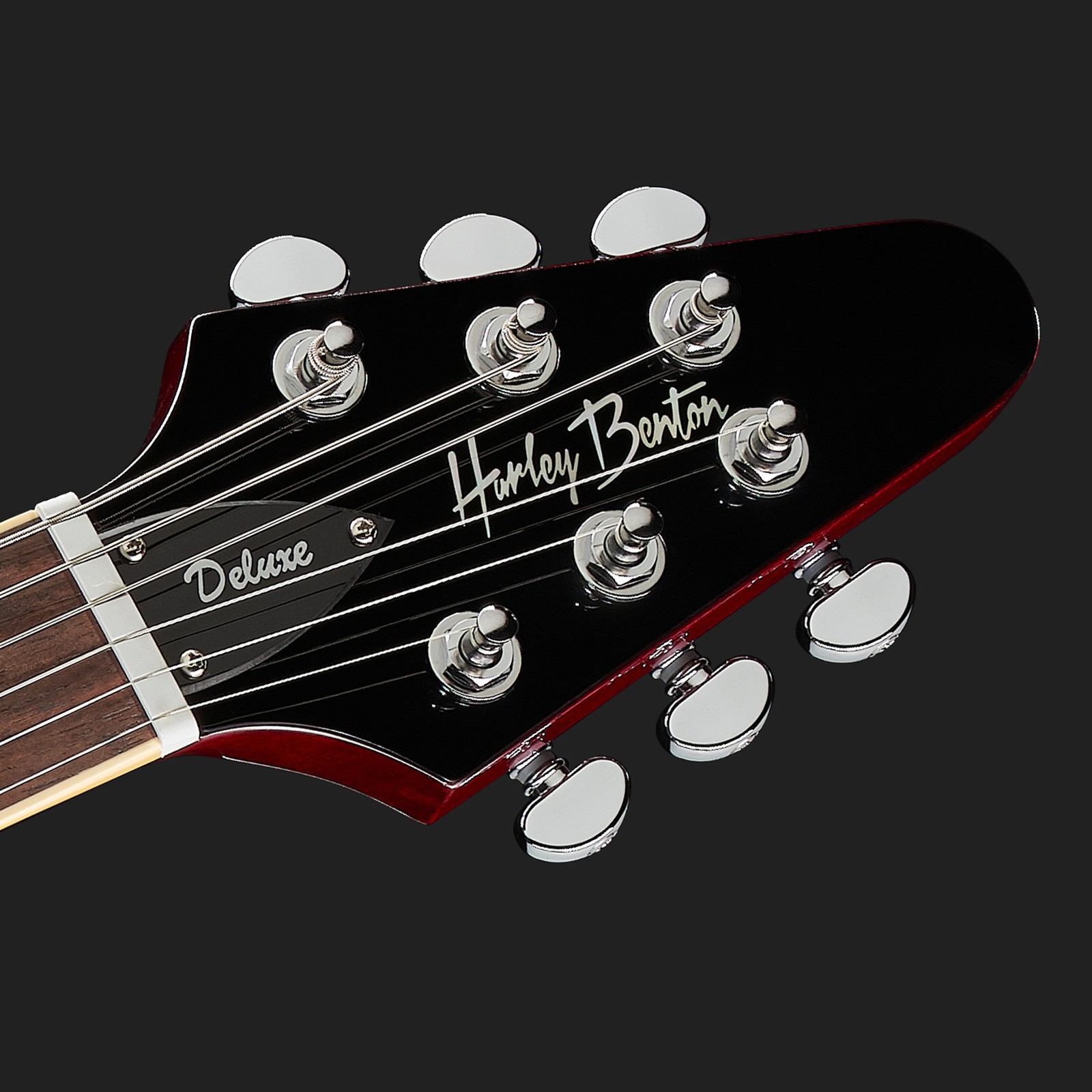 Pala Harley Benton con terminación cónica y clavijero Grover