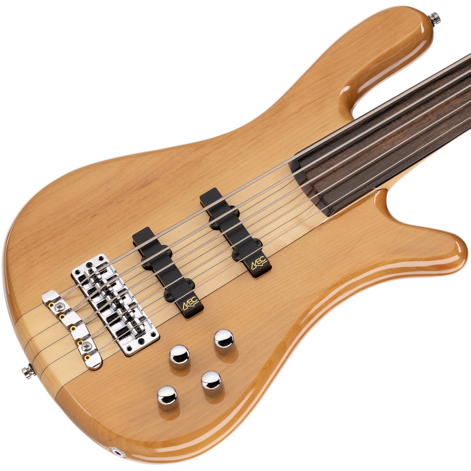 Warwick RockBass Streamer Neckthru 5 Fretless Natural, fretless five-string bass