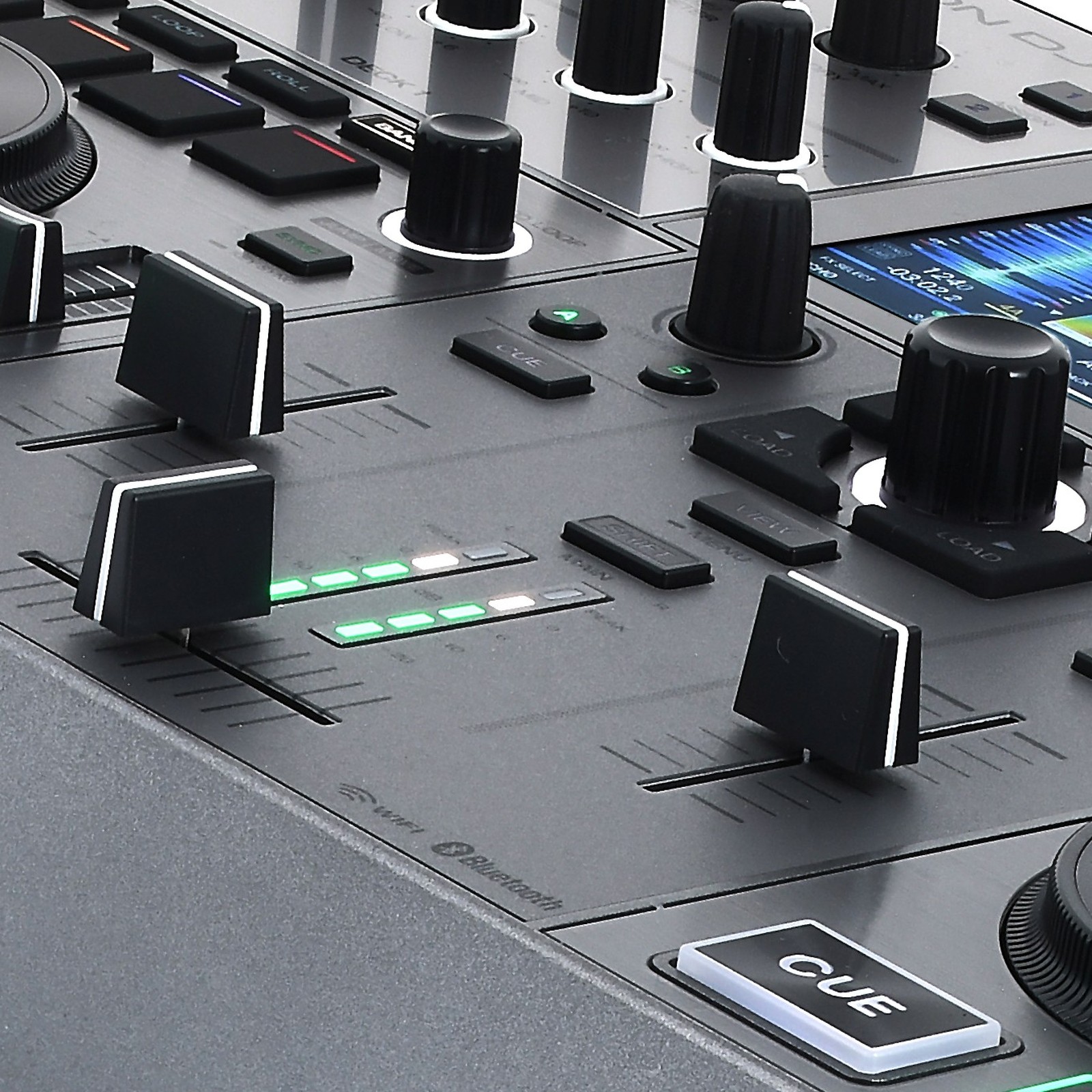 Fader des Denon DJ Prime GO+ 
