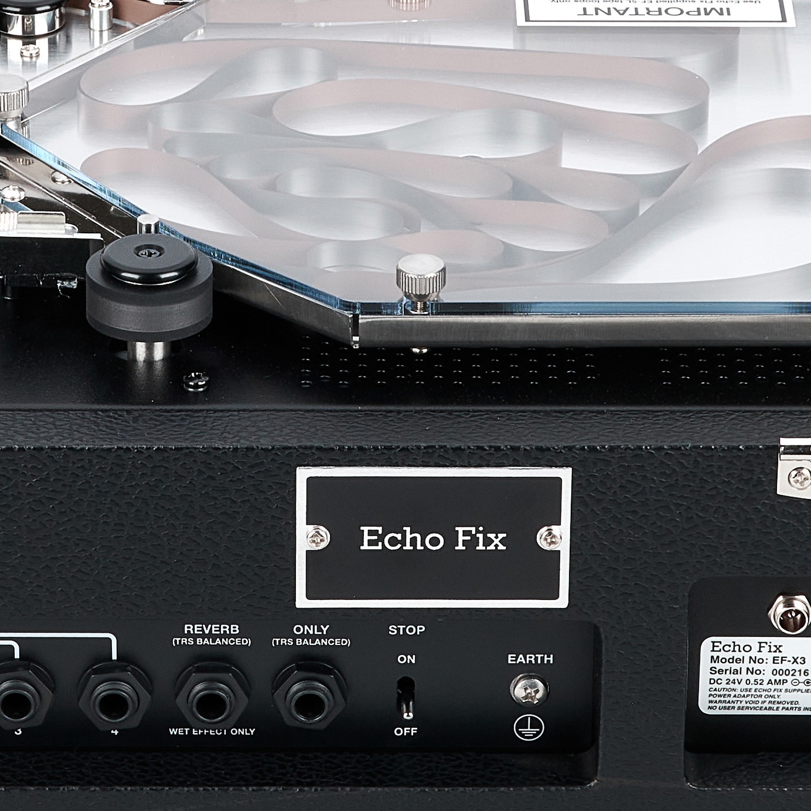 Echo Fix EF-X3 Chorus Echo Rückseite