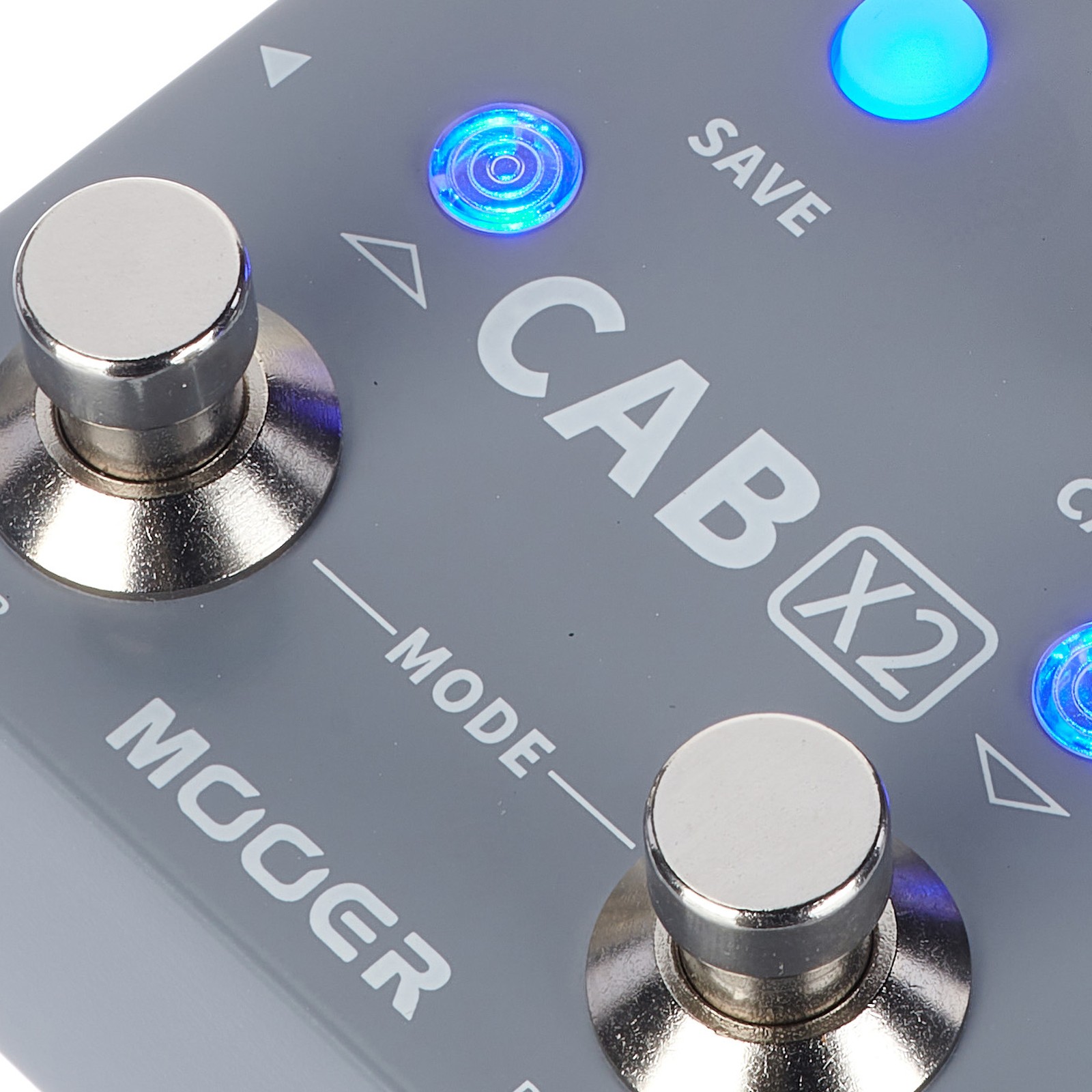 Footswitch of the Mooer Cab X2