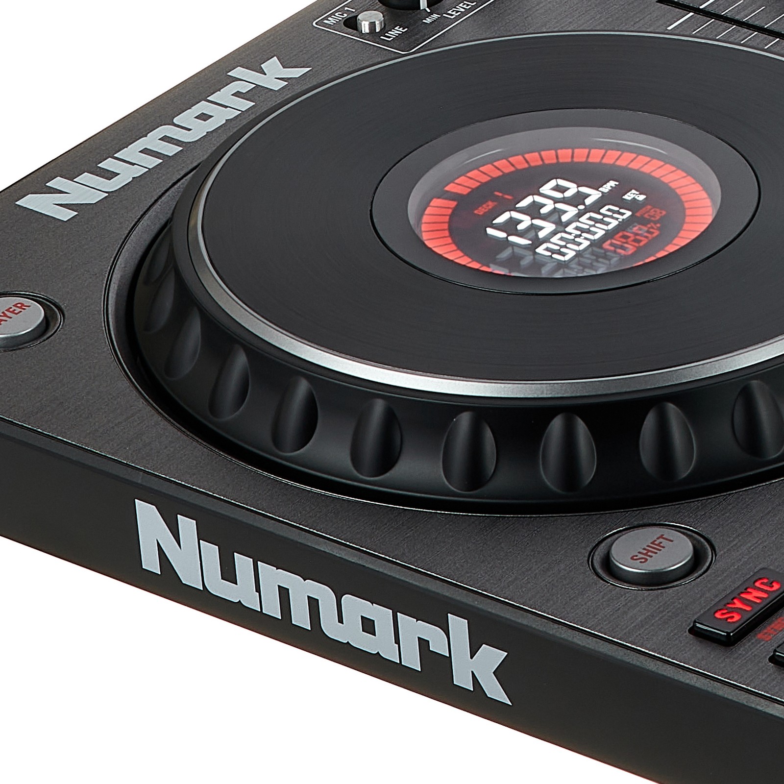 Detailansicht vom Numark NS 4 FX 4-Kanal DJ Controller