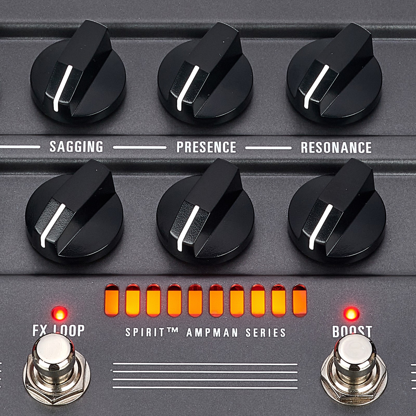 Controlli dell’Hughes & Kettner Spirit AmpMan Modern
