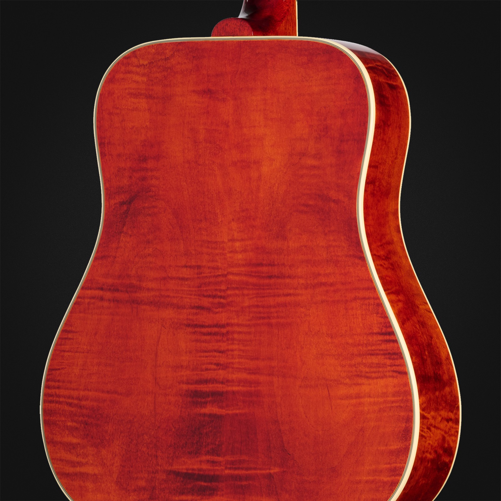 Epiphone 1963 Dove Reissue Natural IBC, acoustic steel-string, rear view