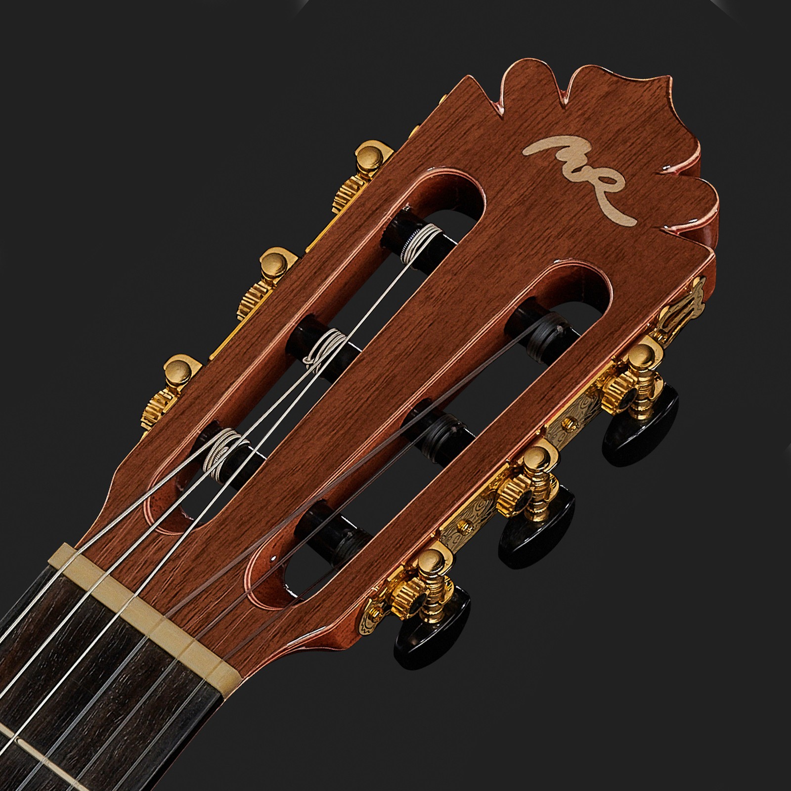 Manuel Rodriguez Akustikgitarre Kopfplatte
