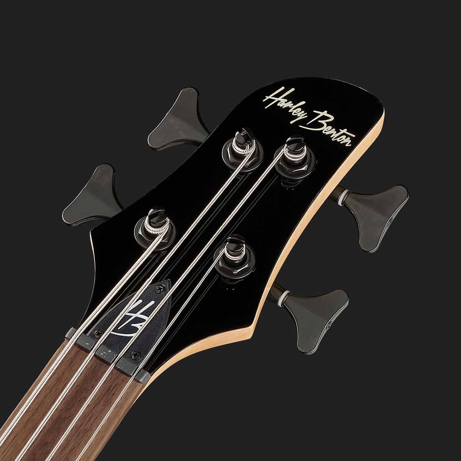Harley Benton B-450FL BK Progressive Series, Kopfplatte