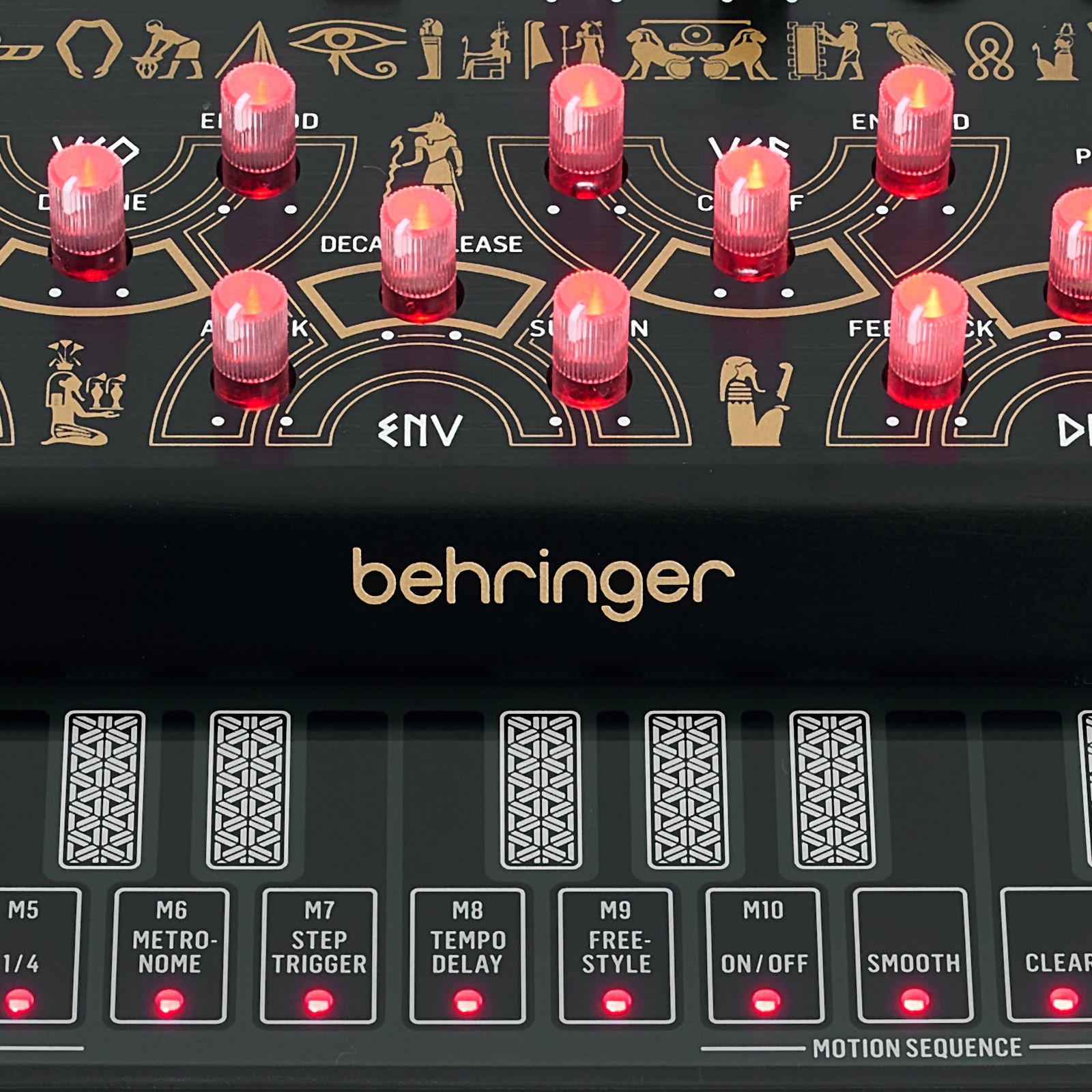 Touch-Keyboard des Behringer Phara-O Mini
