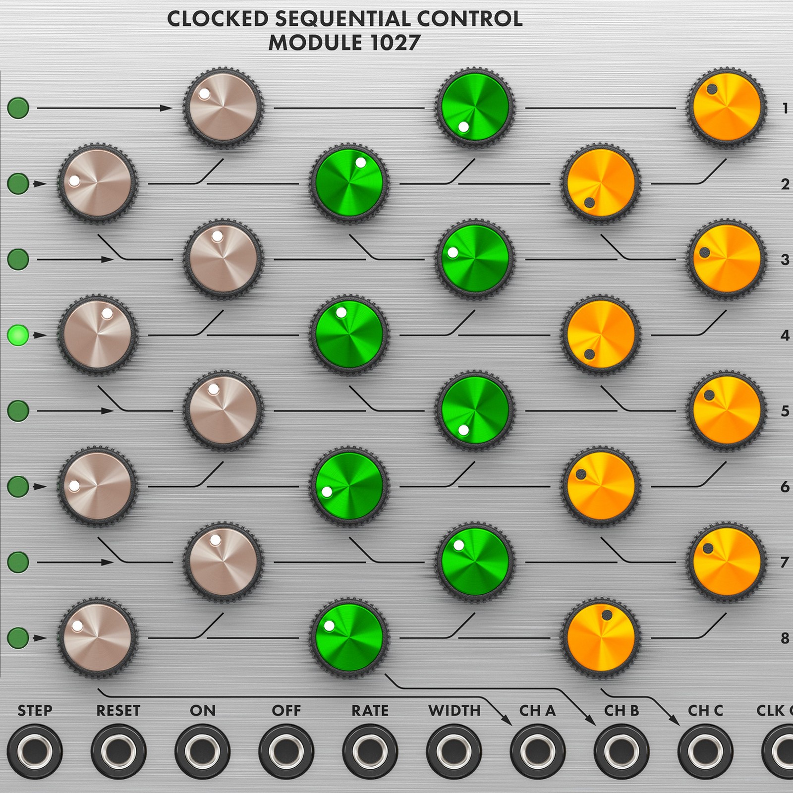 Séquenceur analogique Behringer Clocked Sequential Control Module 1027