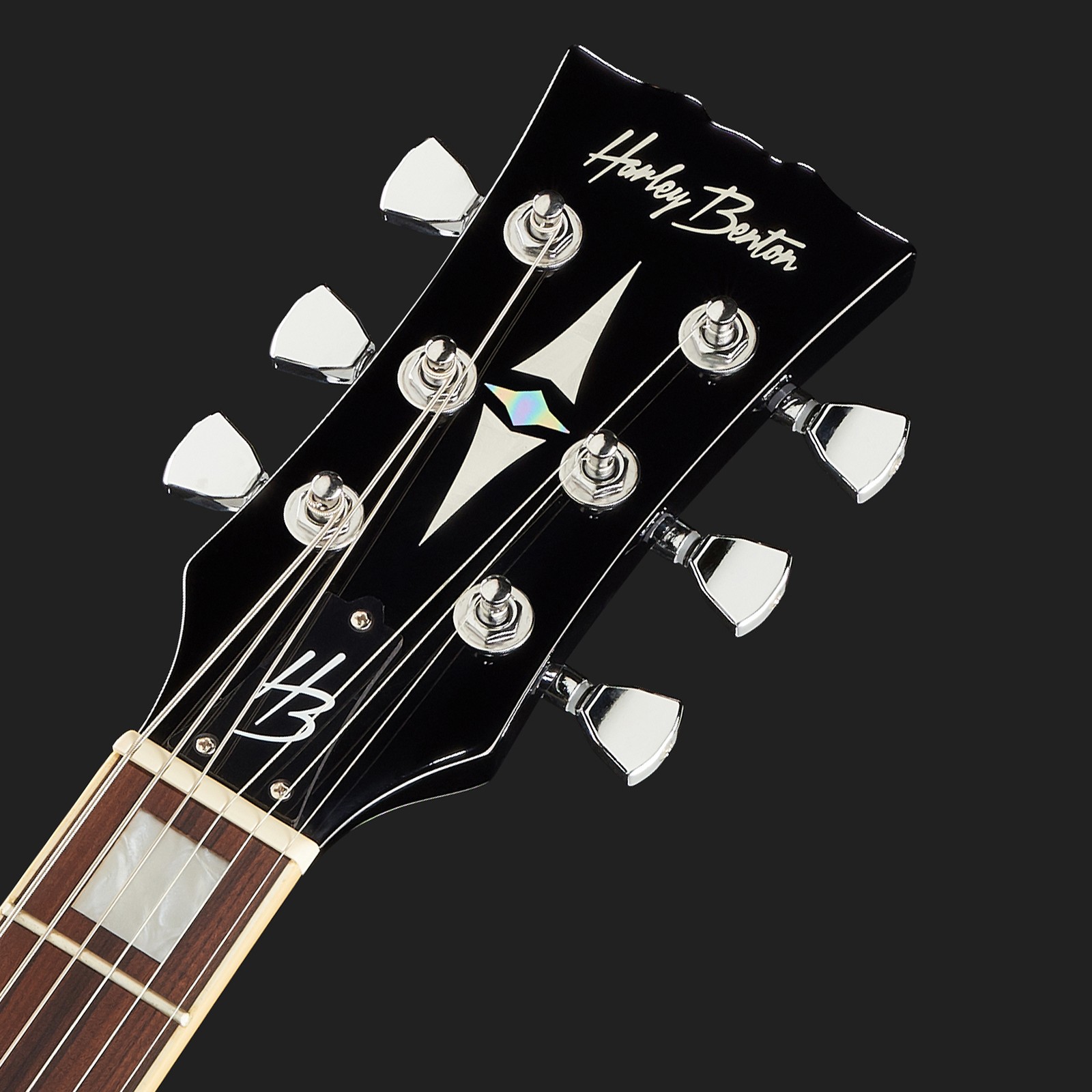Détail du Harley Benton HB-35Plus Vintage Burst Guitare électrique
