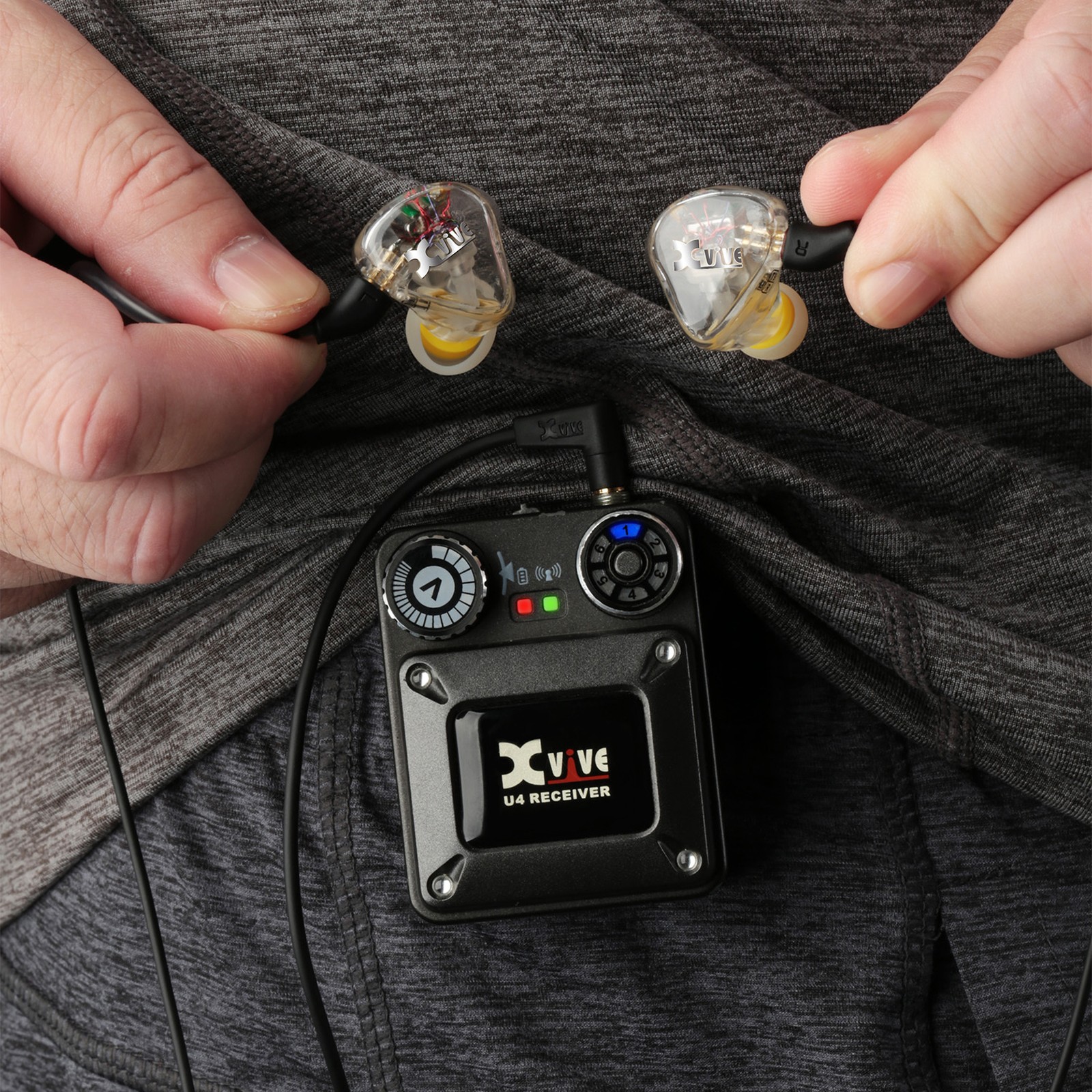 XVive T9 In-Ear Monitors, Beispielbild