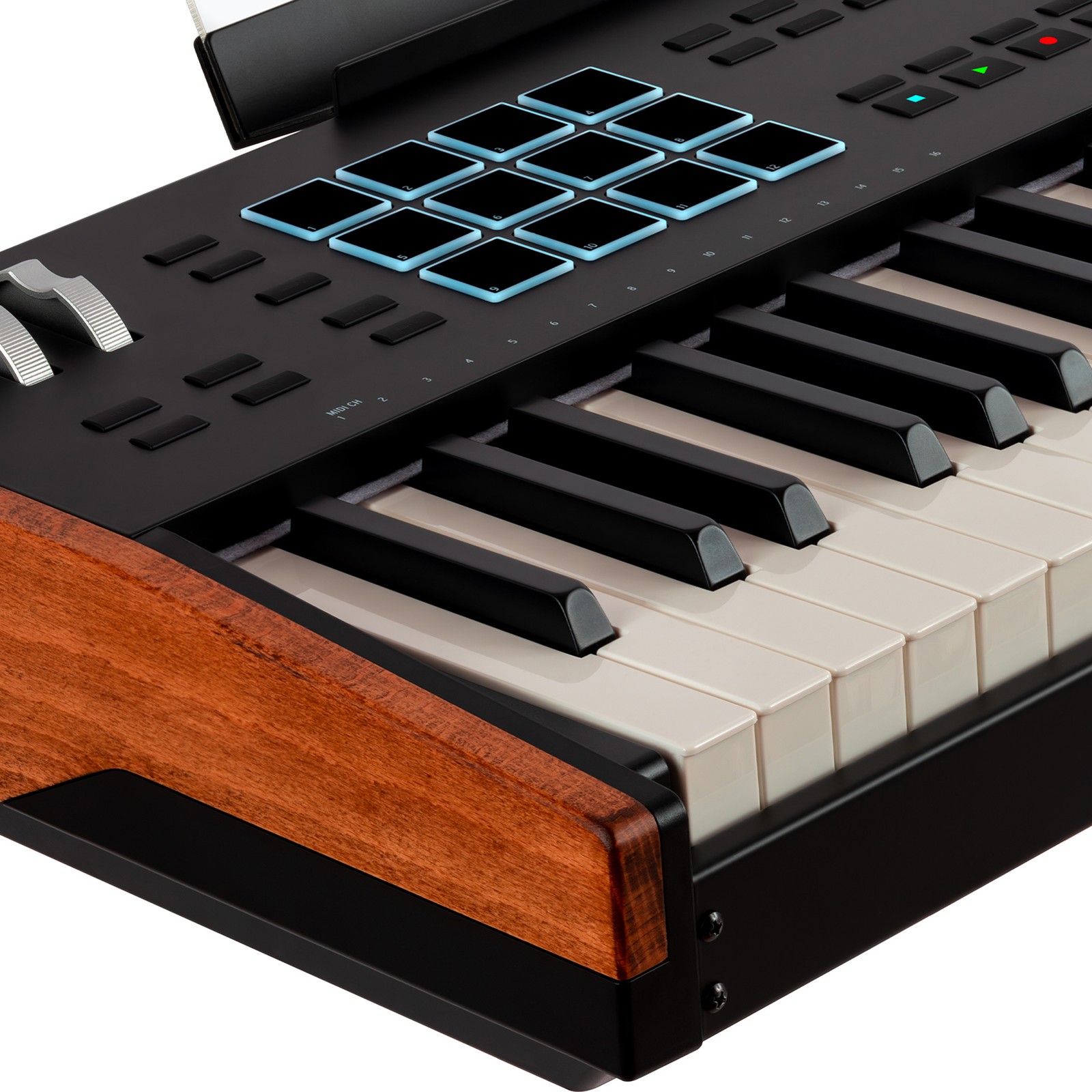 Pads pour samples de l’Arturia KeyLab 88 mk3 Black