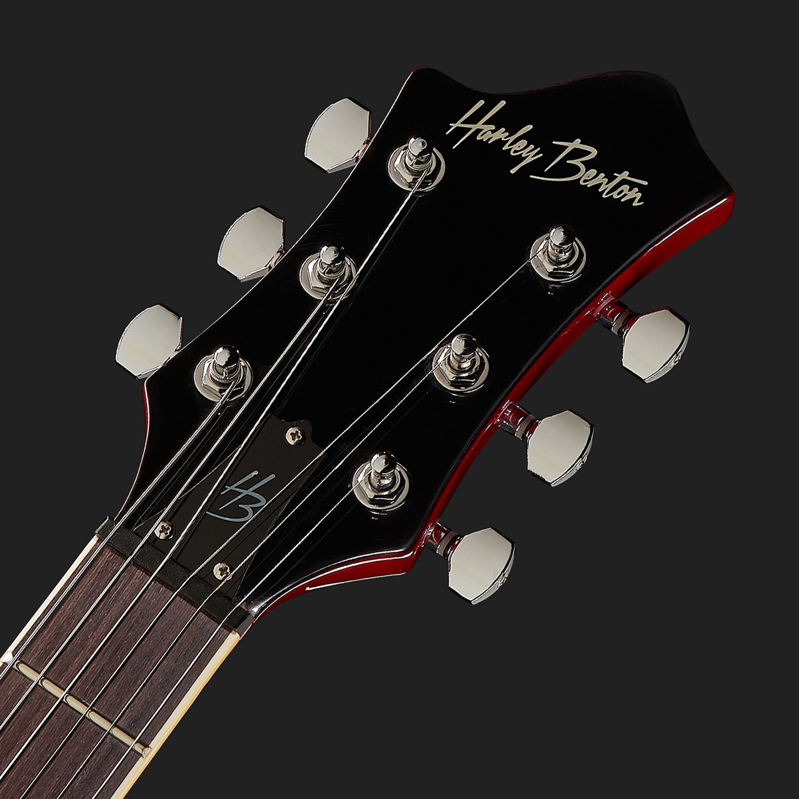 Harley Benton E-Gitarre Kopfplatte