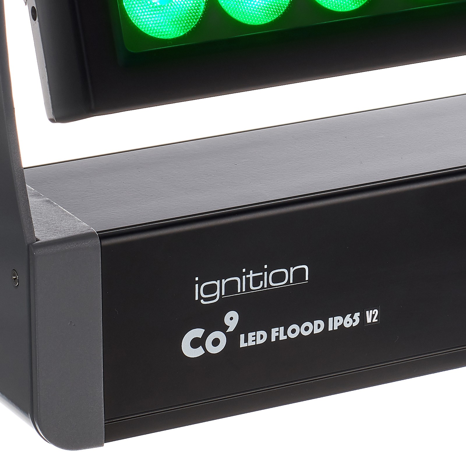 Detailansicht des Ignition Co9 V2 LED Flood RGBW Hochleistungs LED-Fluter