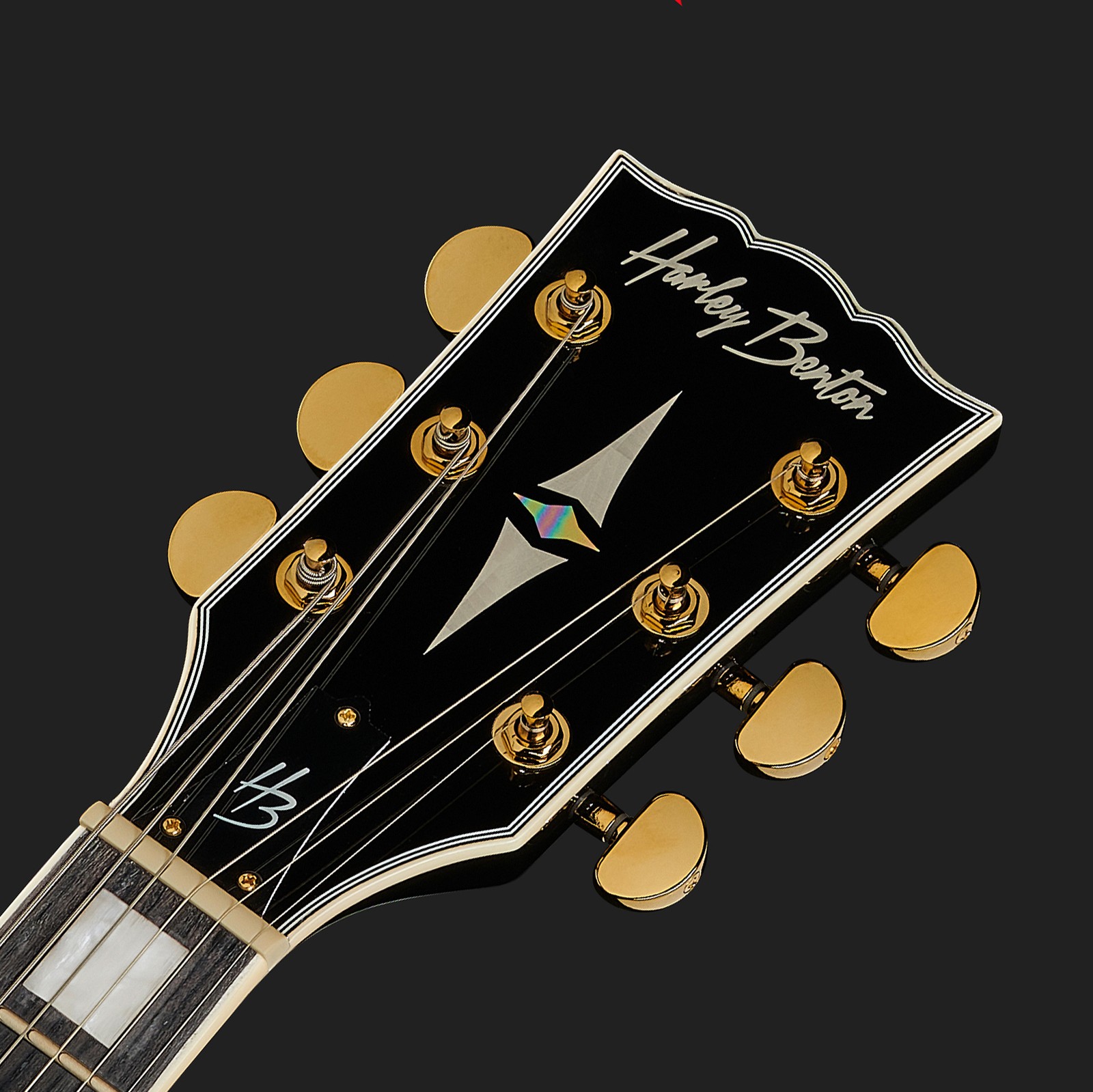 Detalle del Harley Benton SC-500 BK Vintage Series Guitarra eléctrica