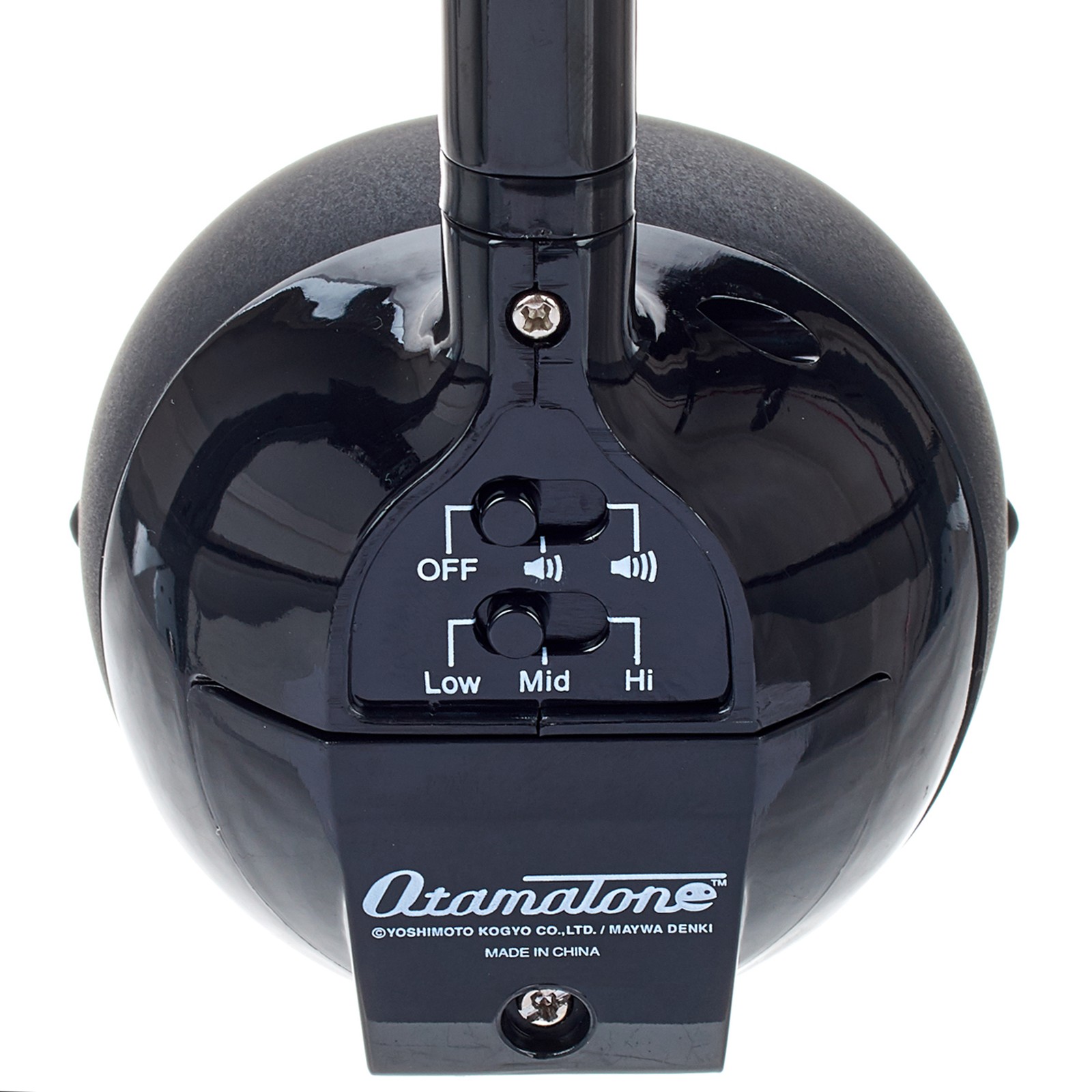 Bedienelemente des Otamatone Classic Black