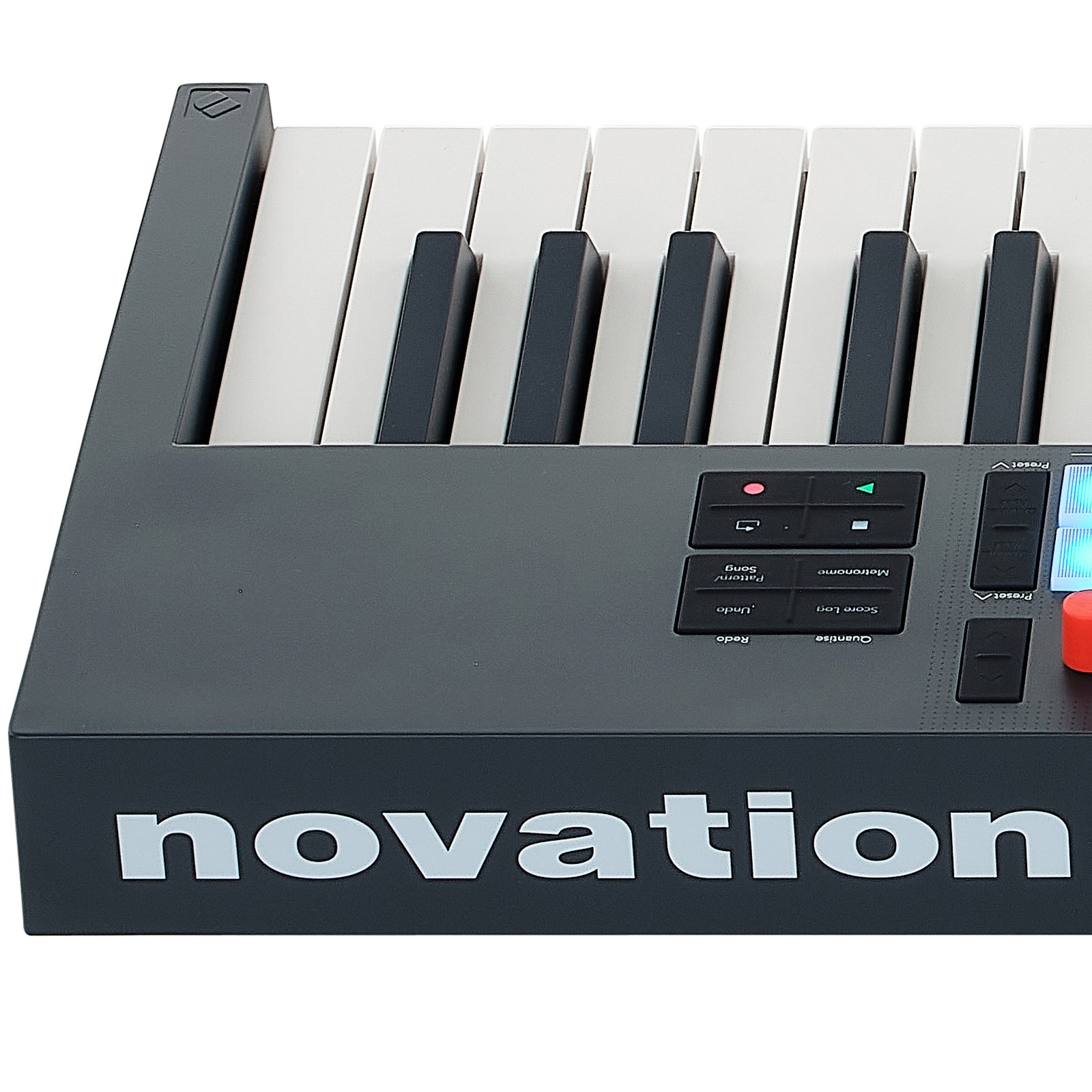 Logo auf der Rückseite des Novation FLkey 2 61