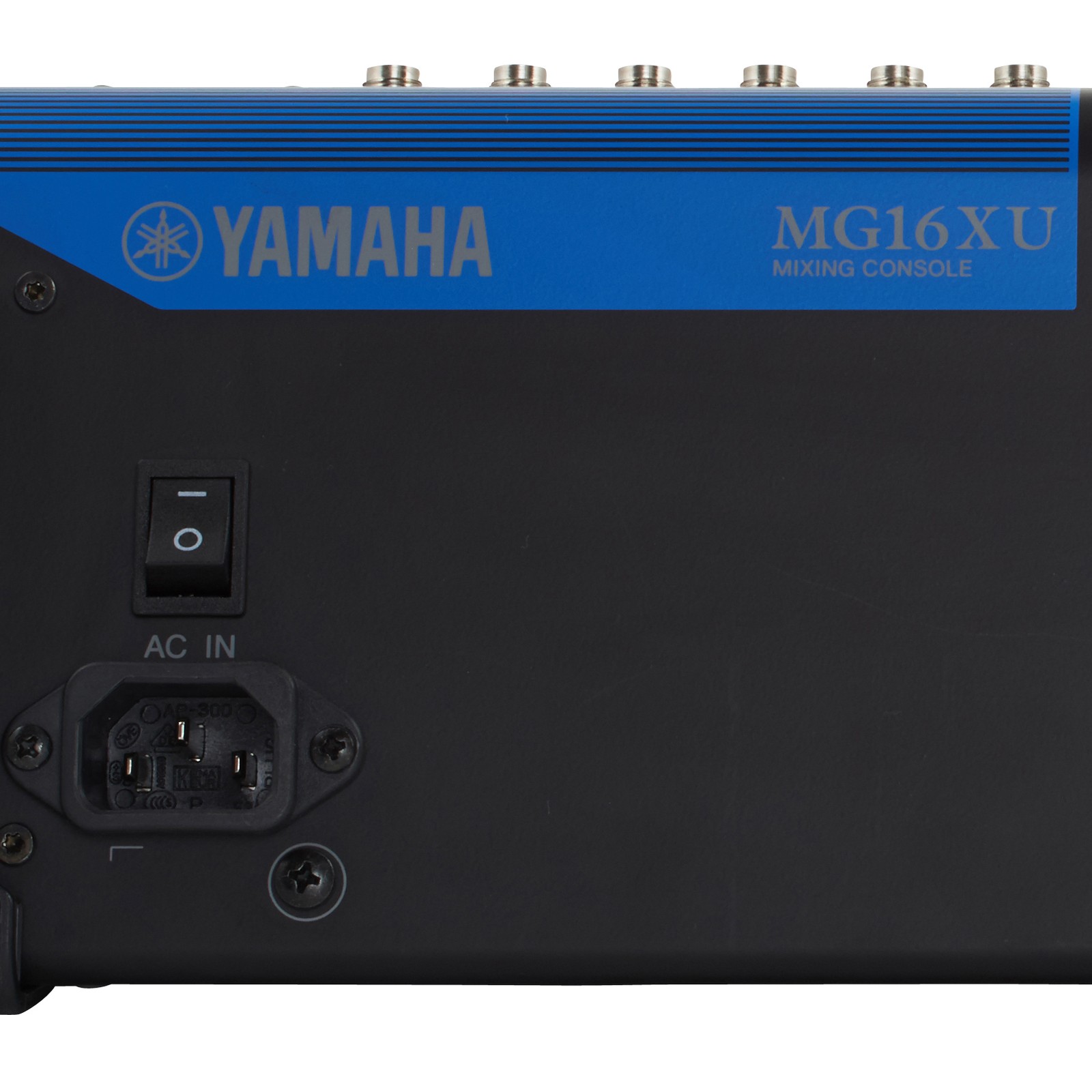 Detailansicht des Yamaha MG16XU Mischpults