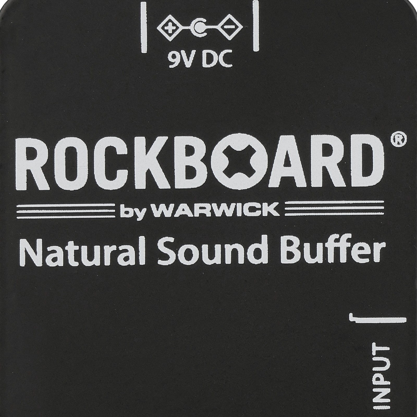 Gehäuseoberseite des Rockboard Natural Sound Buffer V2