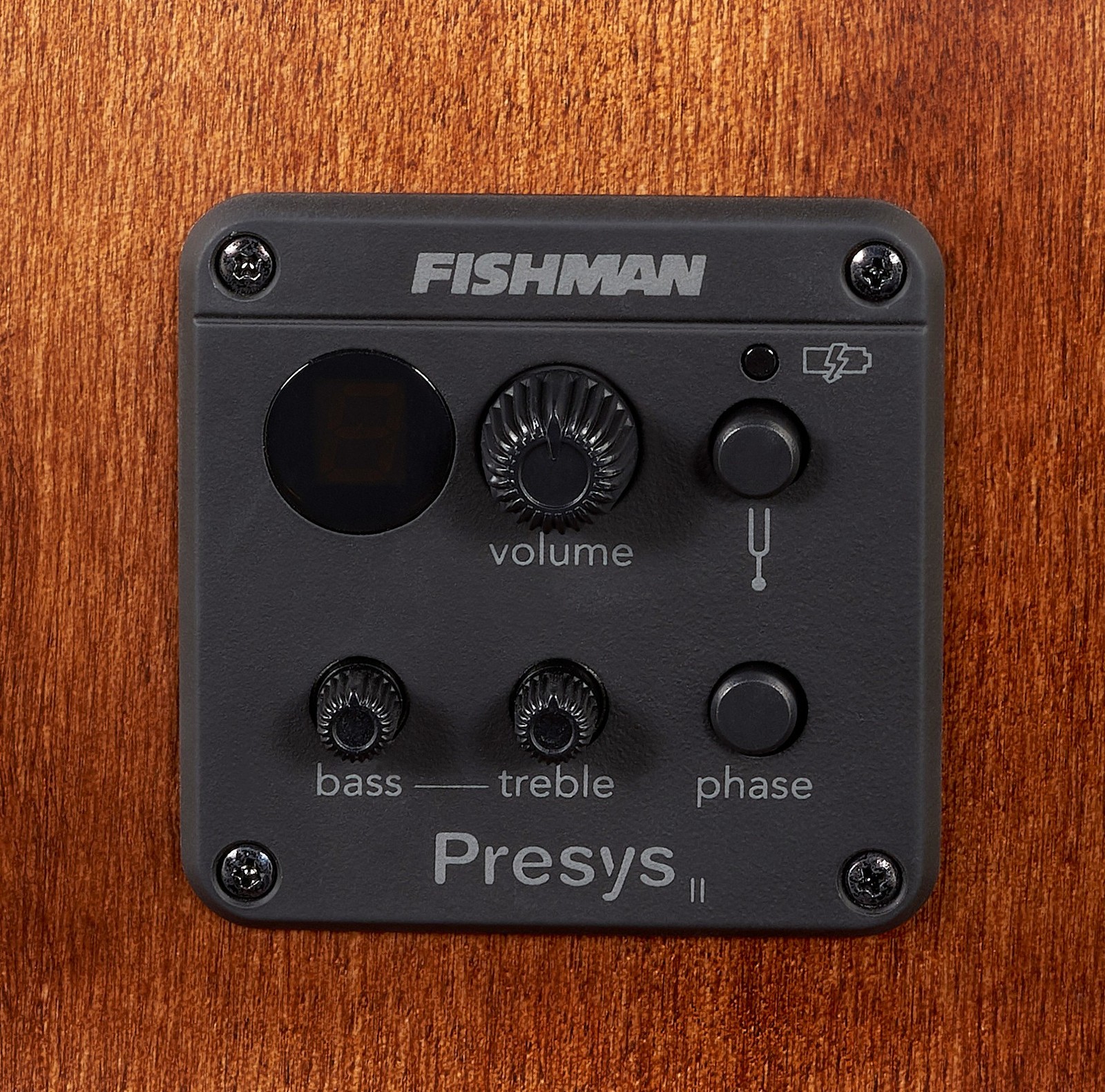 Fishman Presys II Preamp mit integriertem Stimmgerät