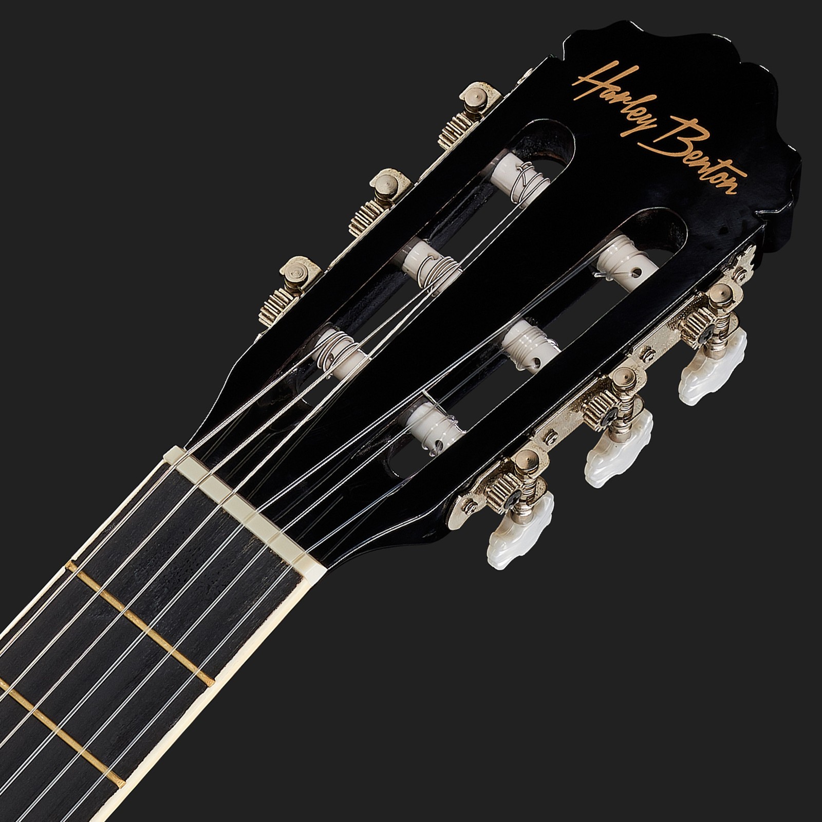 Harley Benton logo on the headstock