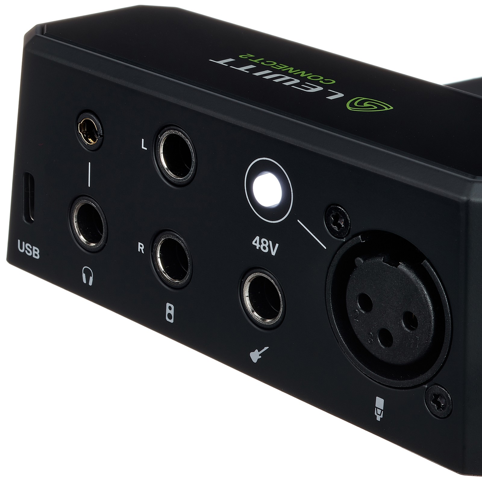 Lewitt Connect 2 rear panel connections