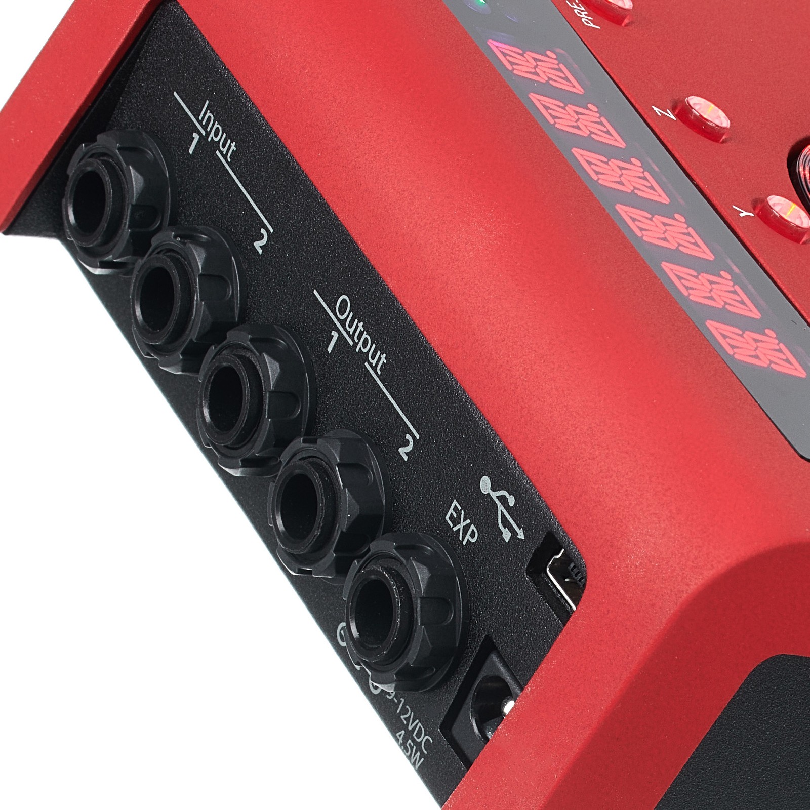 Effektpedal Anschlüsse am Eventide H9 Max Red 70th Thomann