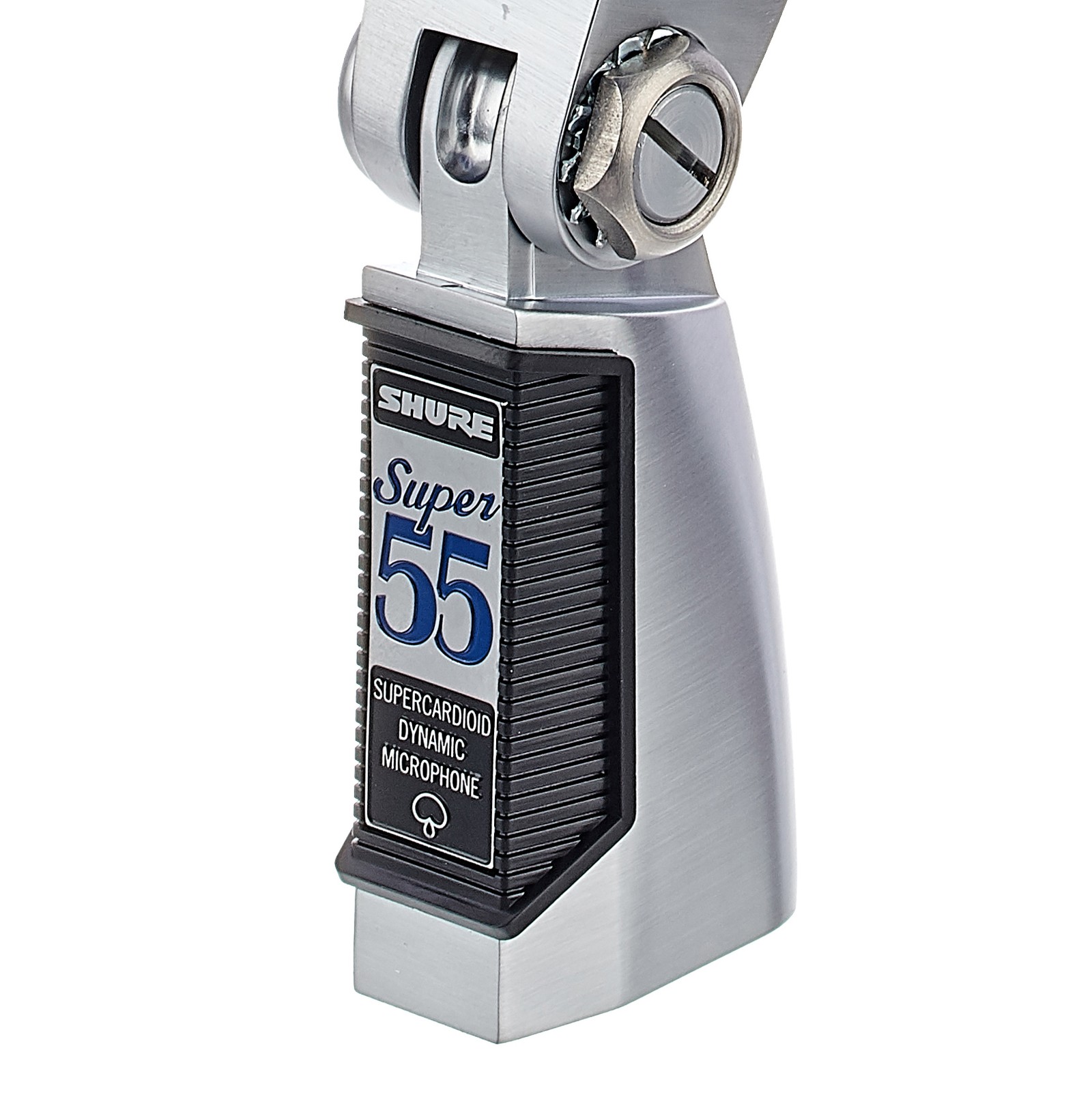 Détail du Shure Super 55 Deluxe Micro voix dynamique style années 50