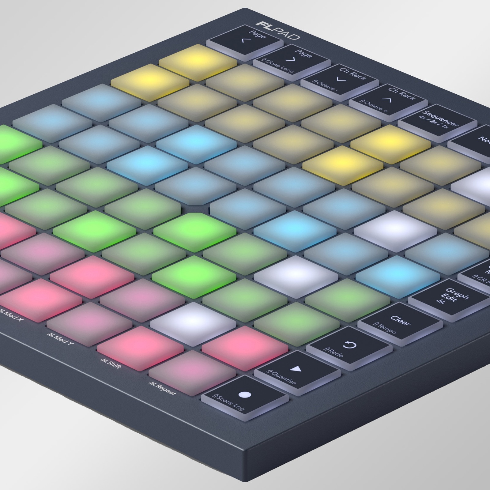 Beleuchtetes Novation FLPad Mini