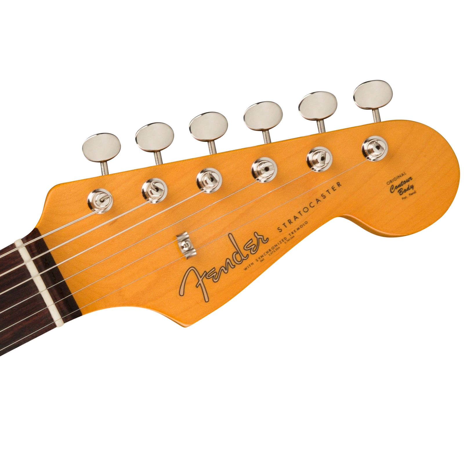 Fender E-Gitarre Stratocaster American Vintage II Kopfplatte Logo