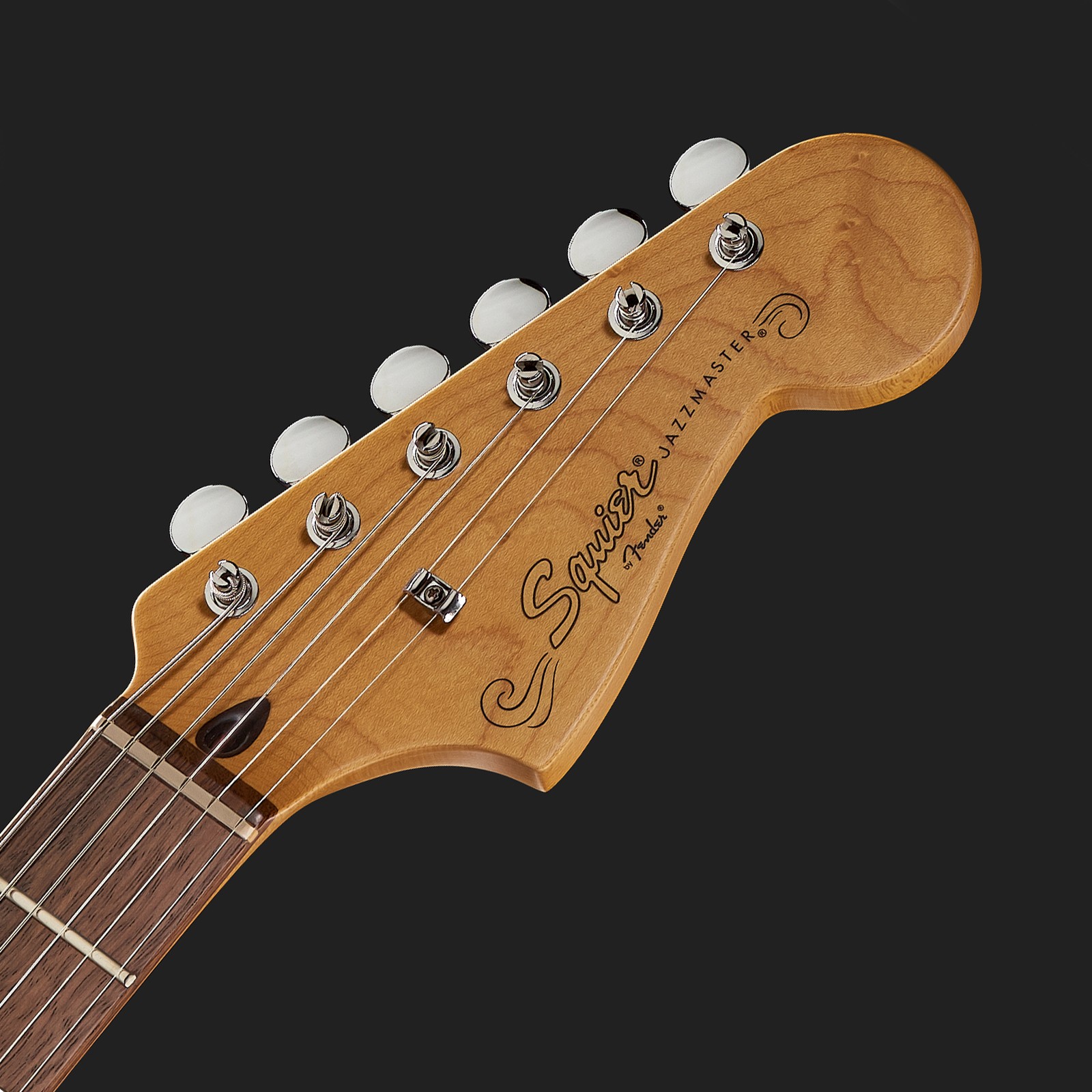 Squier Jazzmaster Kopfplatte