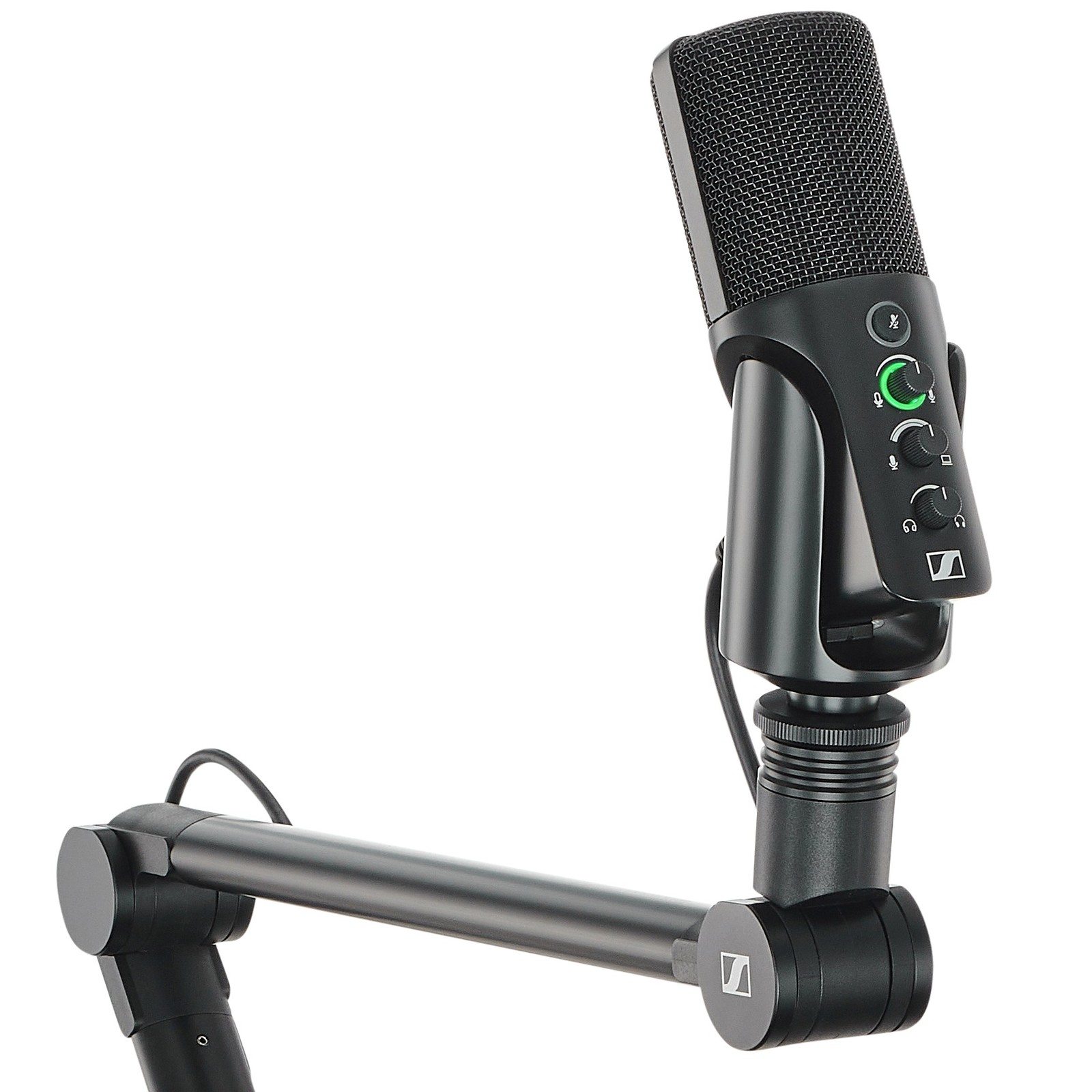 Le mciro  Sennheiser Profile USB-C avec son pied de micro articulé
