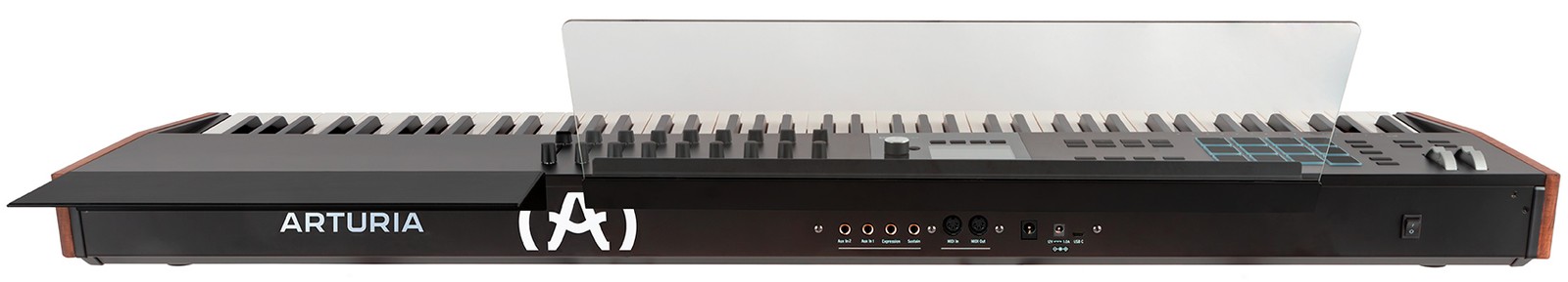Arrière du clavier maître Arturia Keylab 88 MK3 et ses connexions