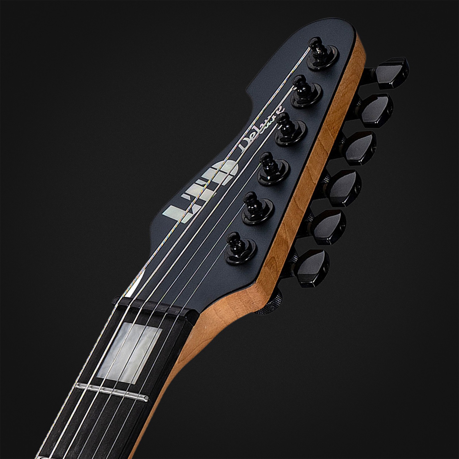 Kopfplatte der ESP LTD XJ-1 Baritone HT SB