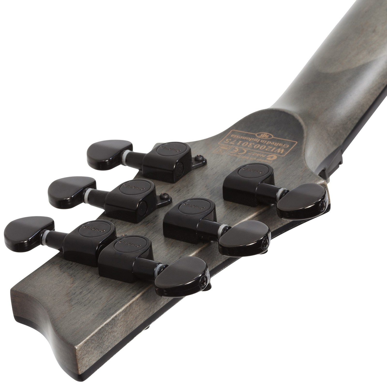 Halsrückseite der E-Gitarre Schecter Omen Elite-6 FR STBB 