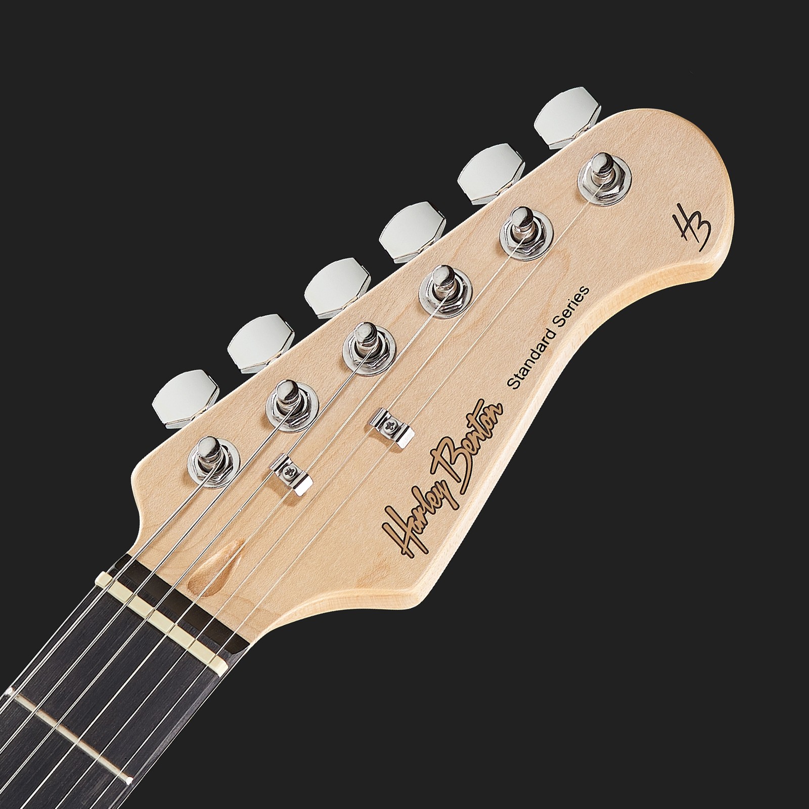 Harley Benton ST-20HSS SB headstock