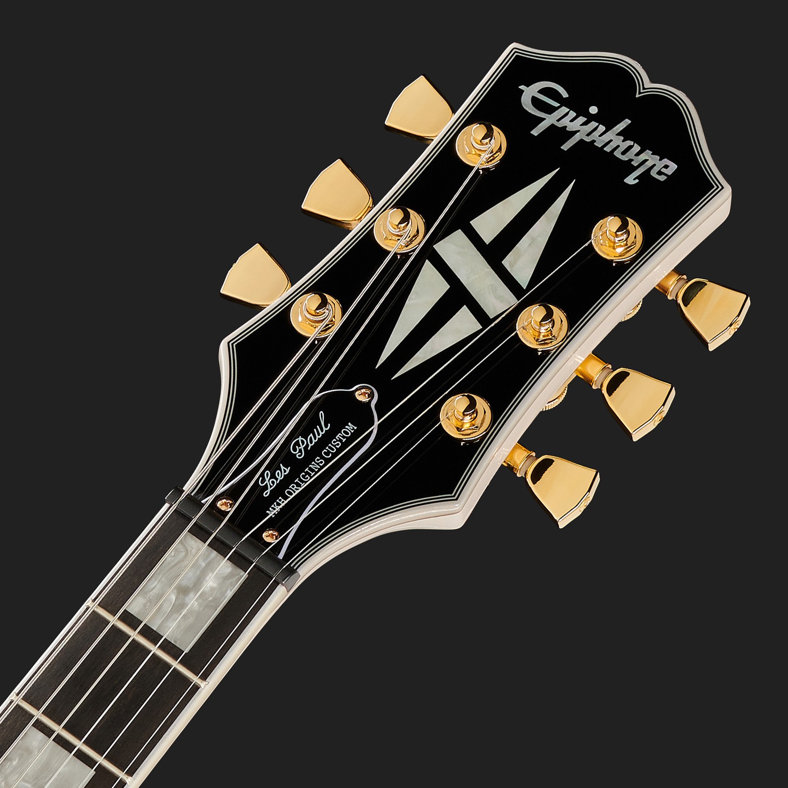 Epiphone Open Book Kopfplatte mit Binding