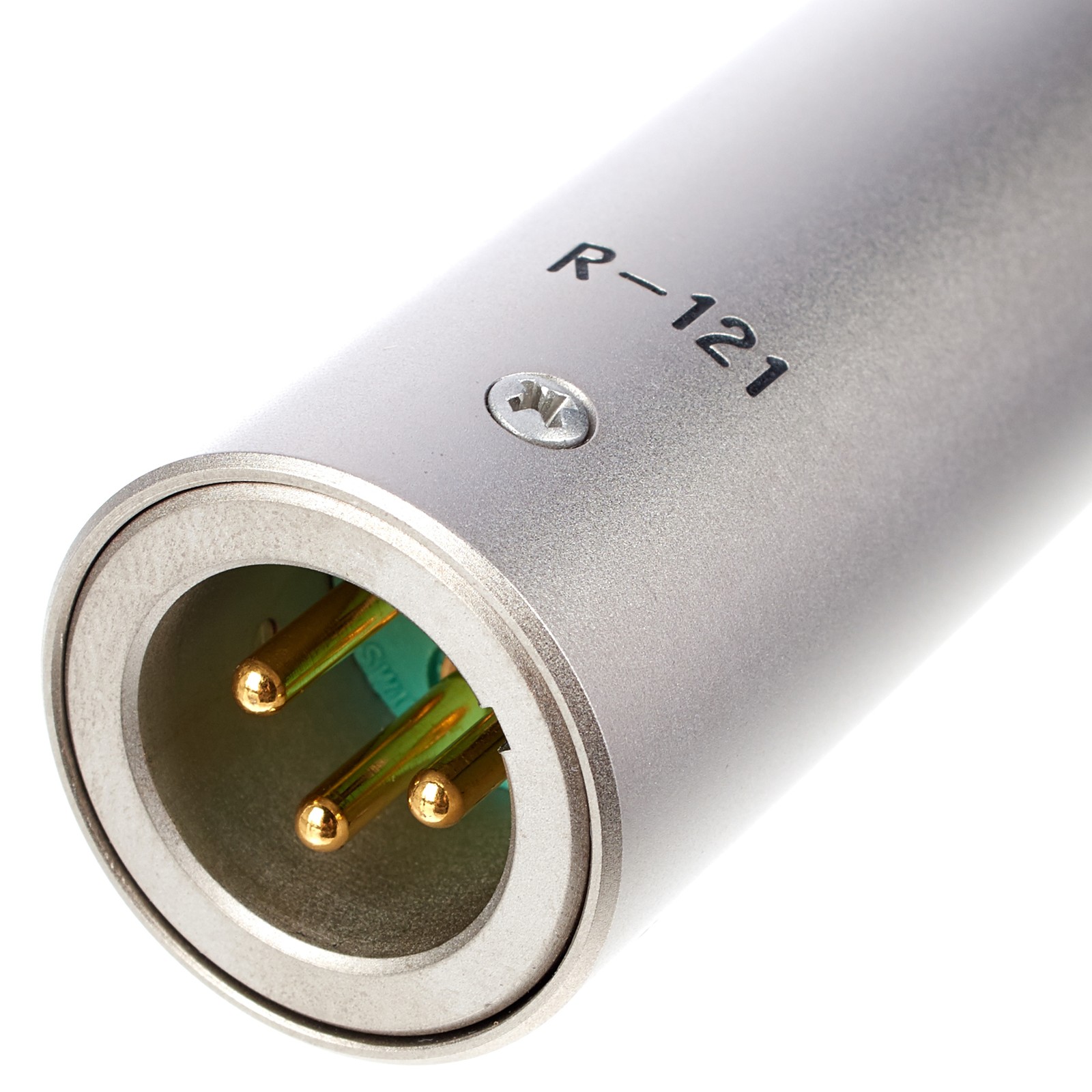 XLR connections of the Royer Labs R-121 Ribbon Microphone