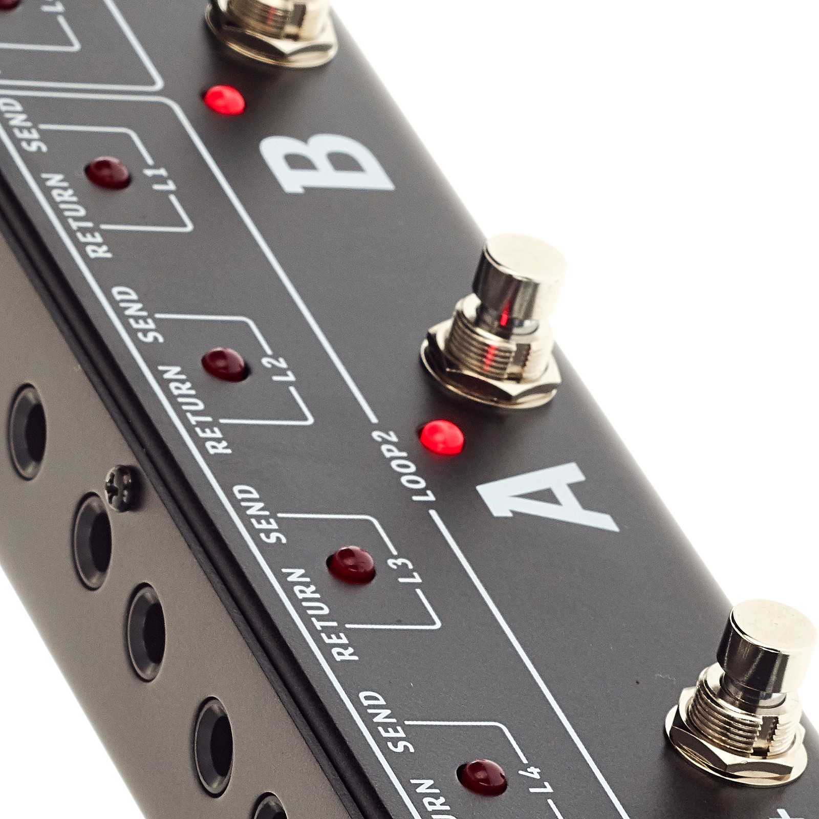 Fußschalter des Harley Benton FXL8 Pro Bodenpedals