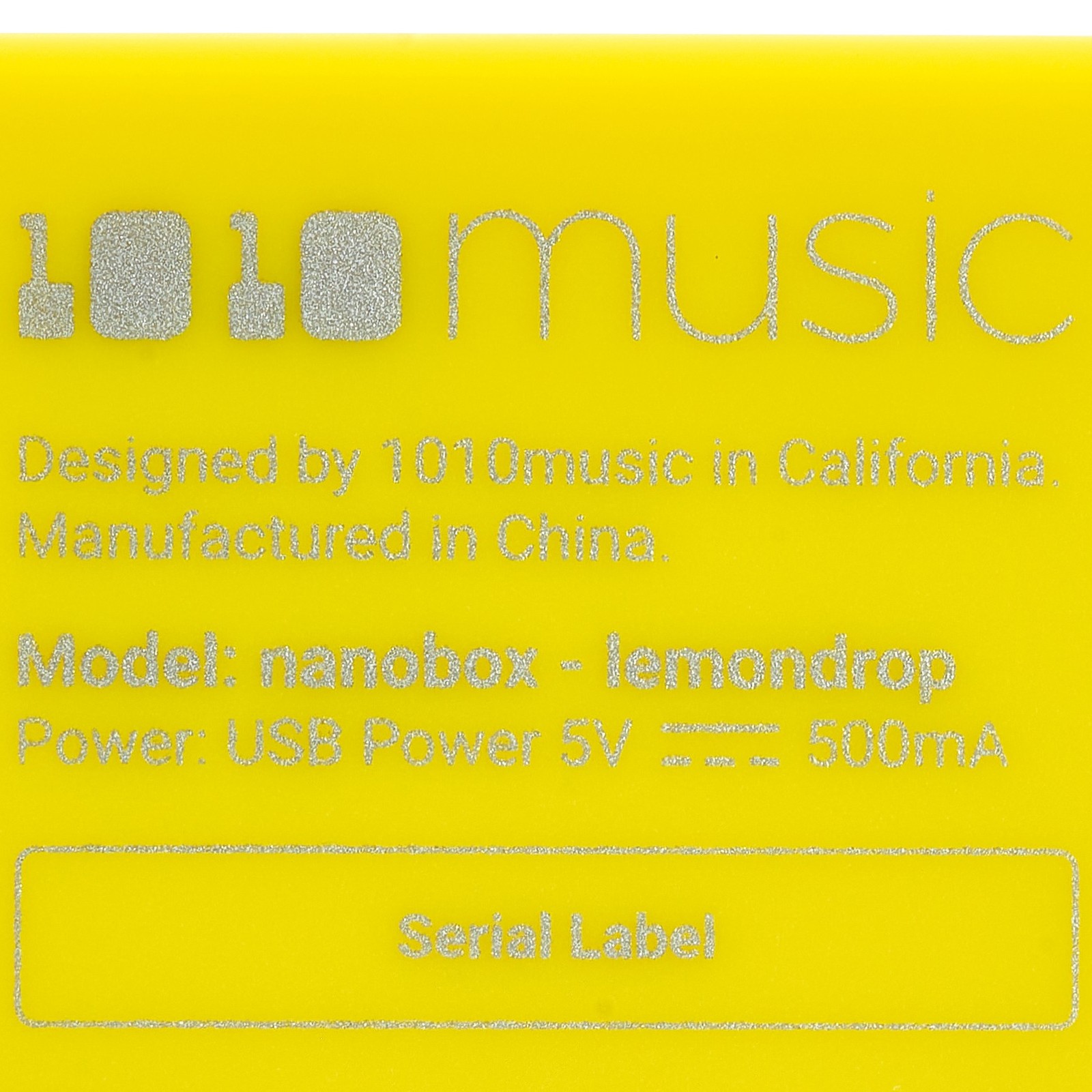 1010music nanobox lemondrop, synthétiseur polyphonique avec accessoires