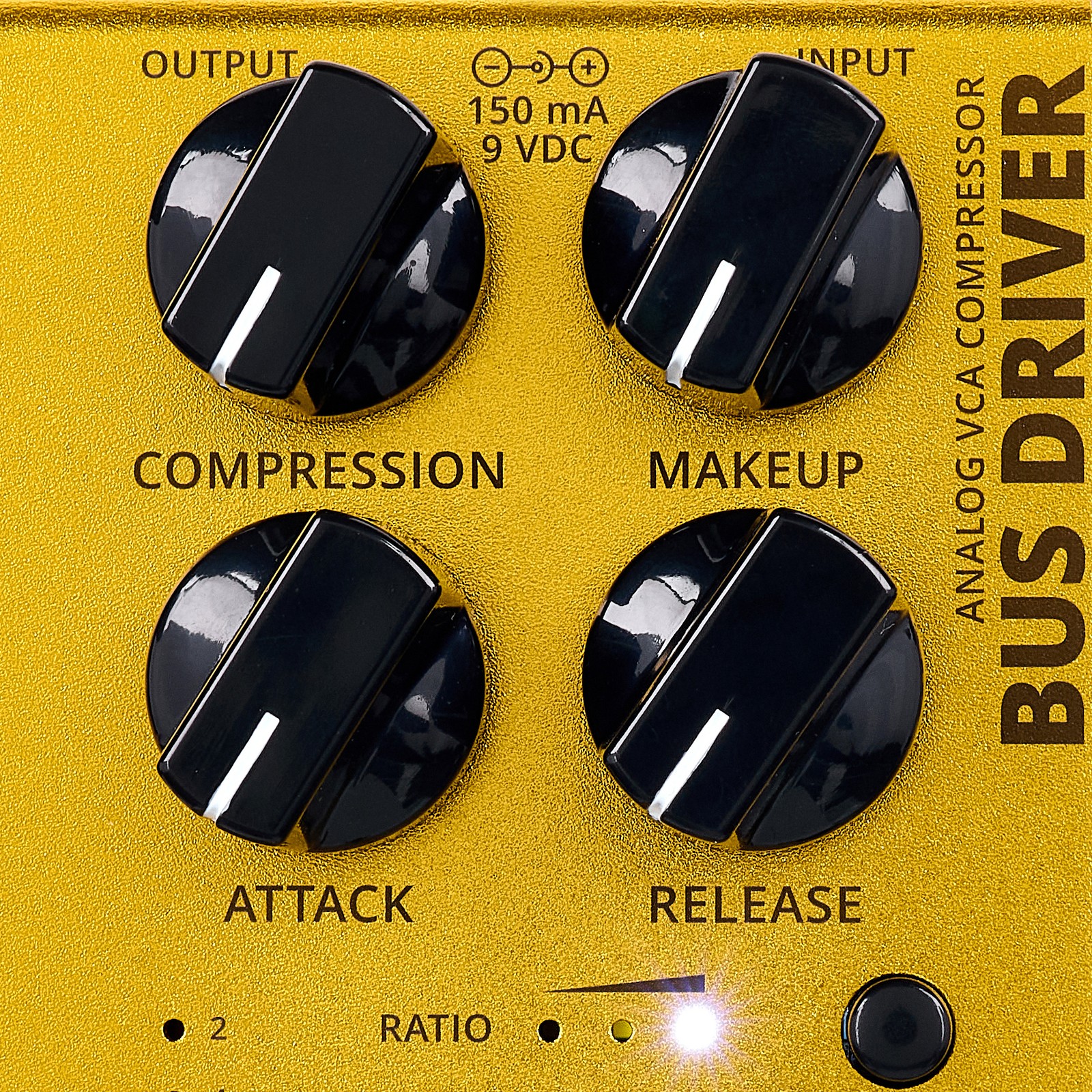 Bedienoberfläche des Citadel Bus Driver Effektpedals