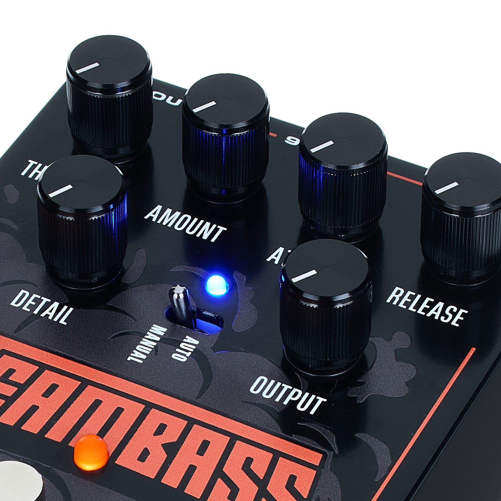 Commandes de la Thorn Steambass - Flex Bass Compressor