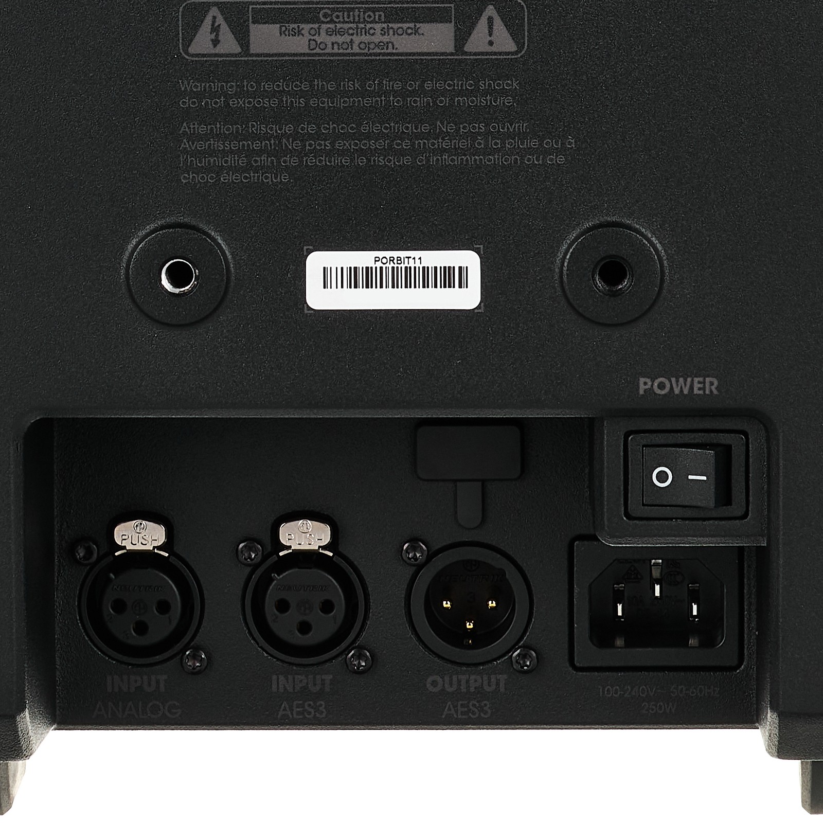 Gniazda monitora studyjnego Palmer Orbit 11 Black