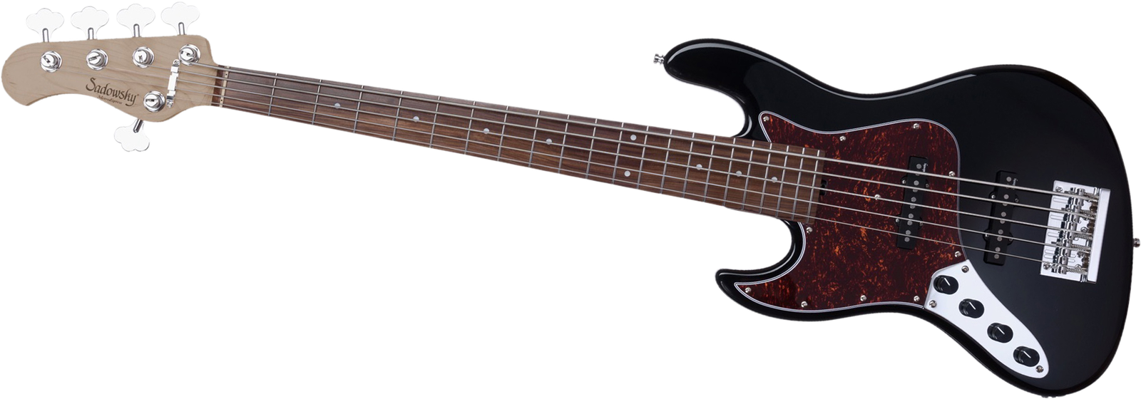 Frontalansicht des Sadowsky MetroExp21 Vint JJ5 Morado LH BK