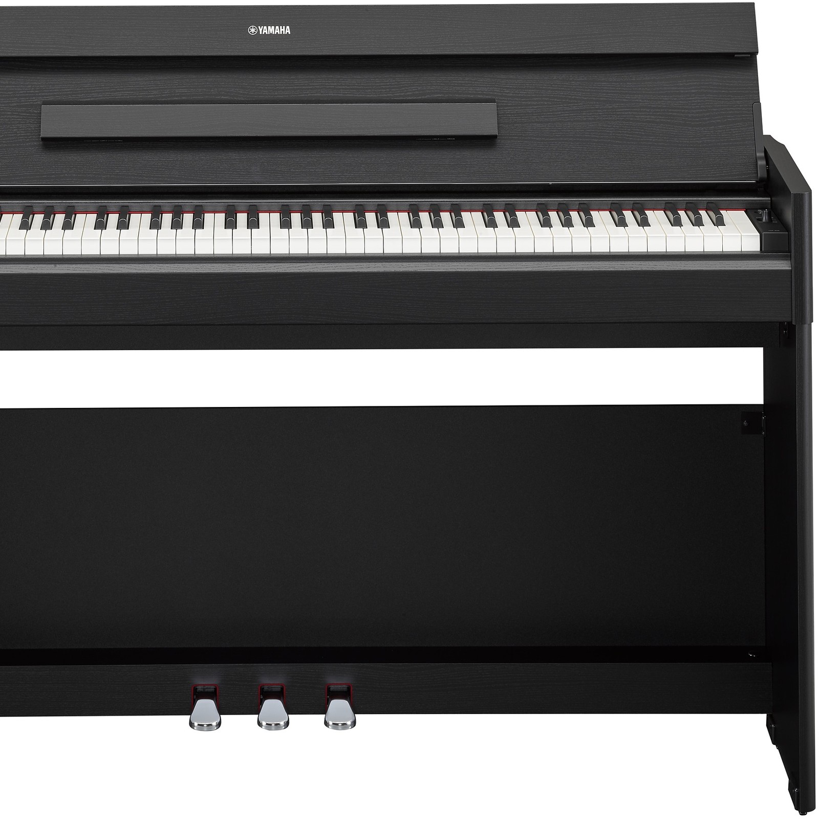 Angeschnittene Frontalansicht des Yamaha YDP-S55 B Arius