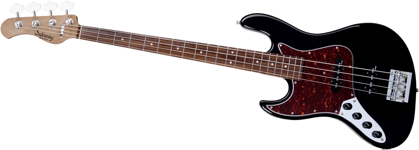 Sadowsky MetroExpress 21 Vintage JJ4 Morado Black Left-Handed, electric bass guitar