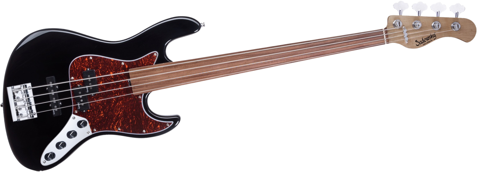 Frontalansicht des Sadowsky MetroExpress 21 Hyb PJ 4 FL BK