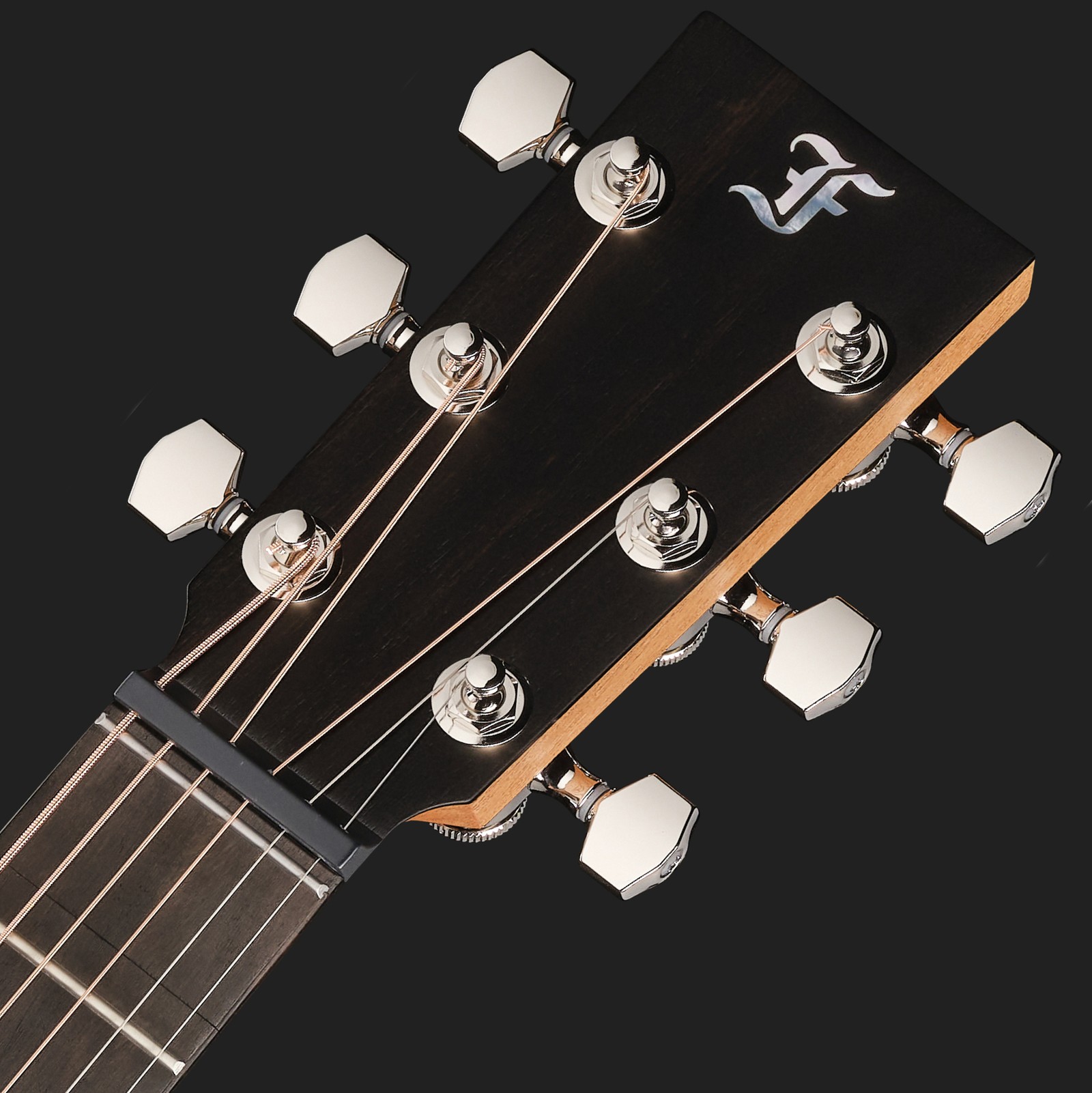 Kopfplatte der Furch LJ 10-MM EAS-VTC Little Jane Klappgitarre